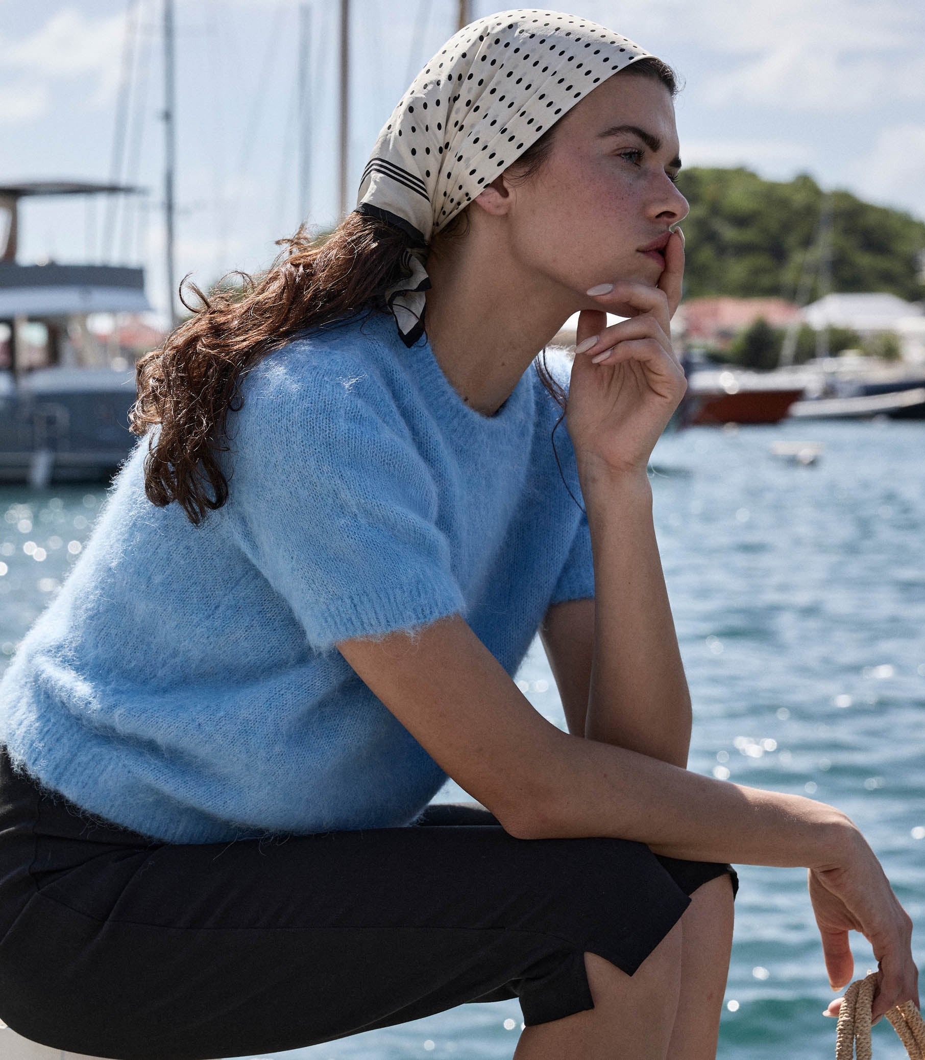 HMD -- HEARST SWEATER -- SEASHORE BLUE view 5
