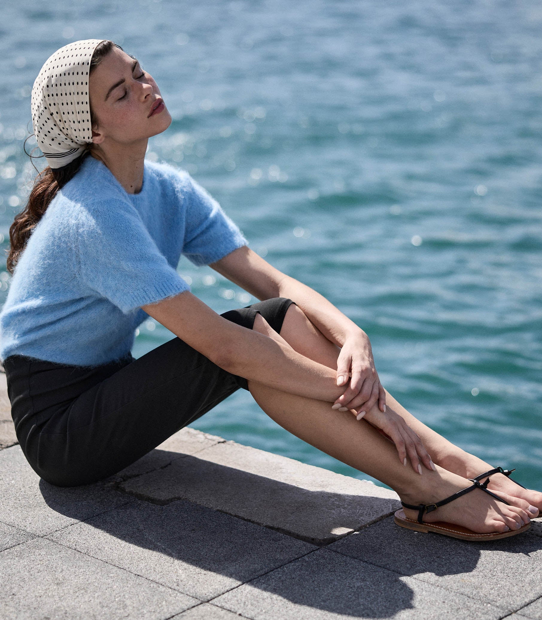 HMD -- HEARST SWEATER -- SEASHORE BLUE view 1

