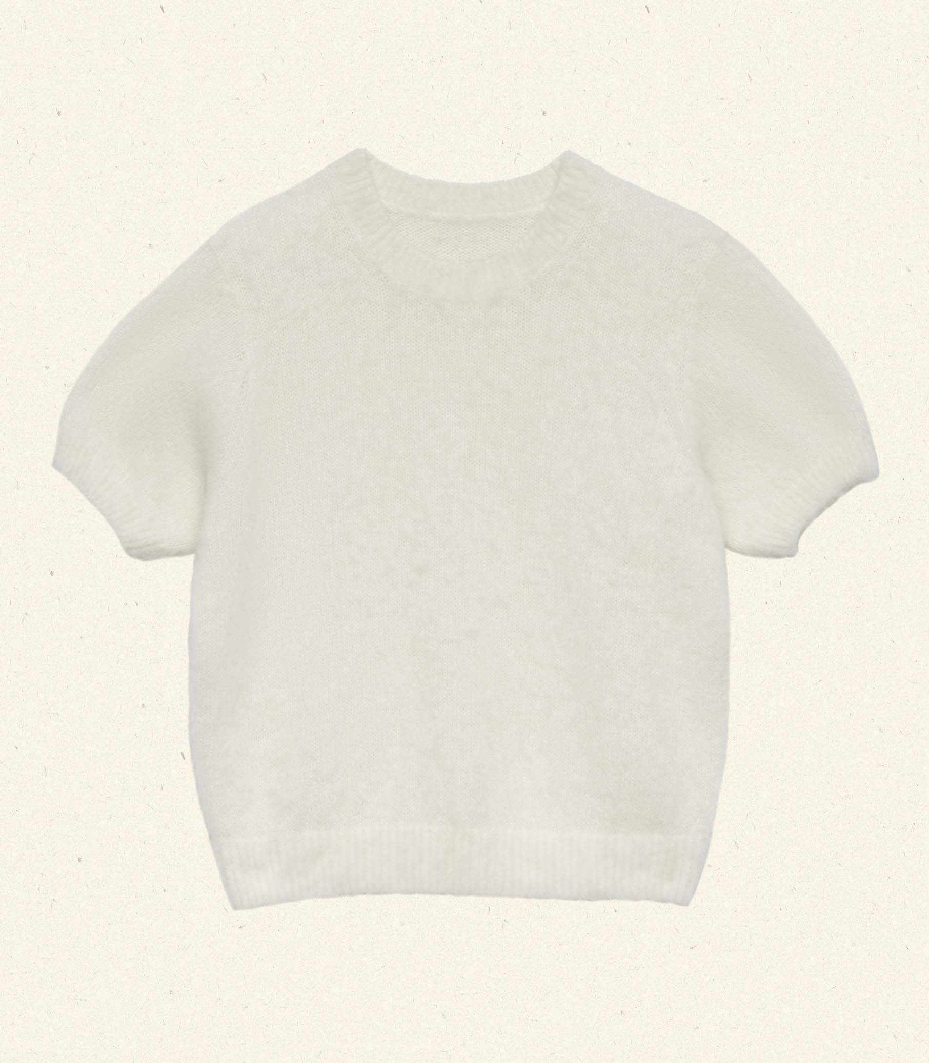 HEARST SWEATER -- SEA SALT view 6