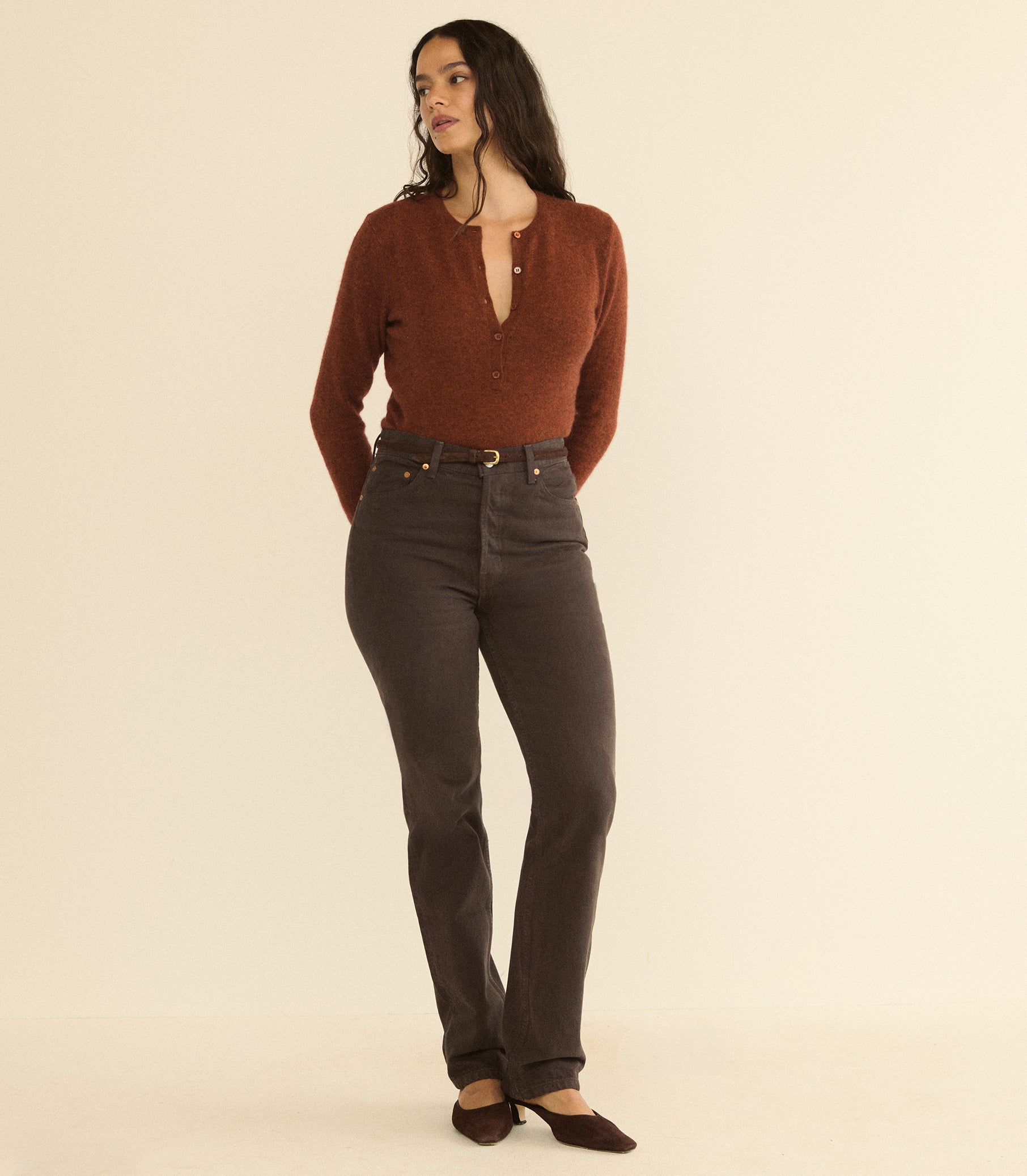 HEATH CASHMERE HENLEY -- EMBER view 5
