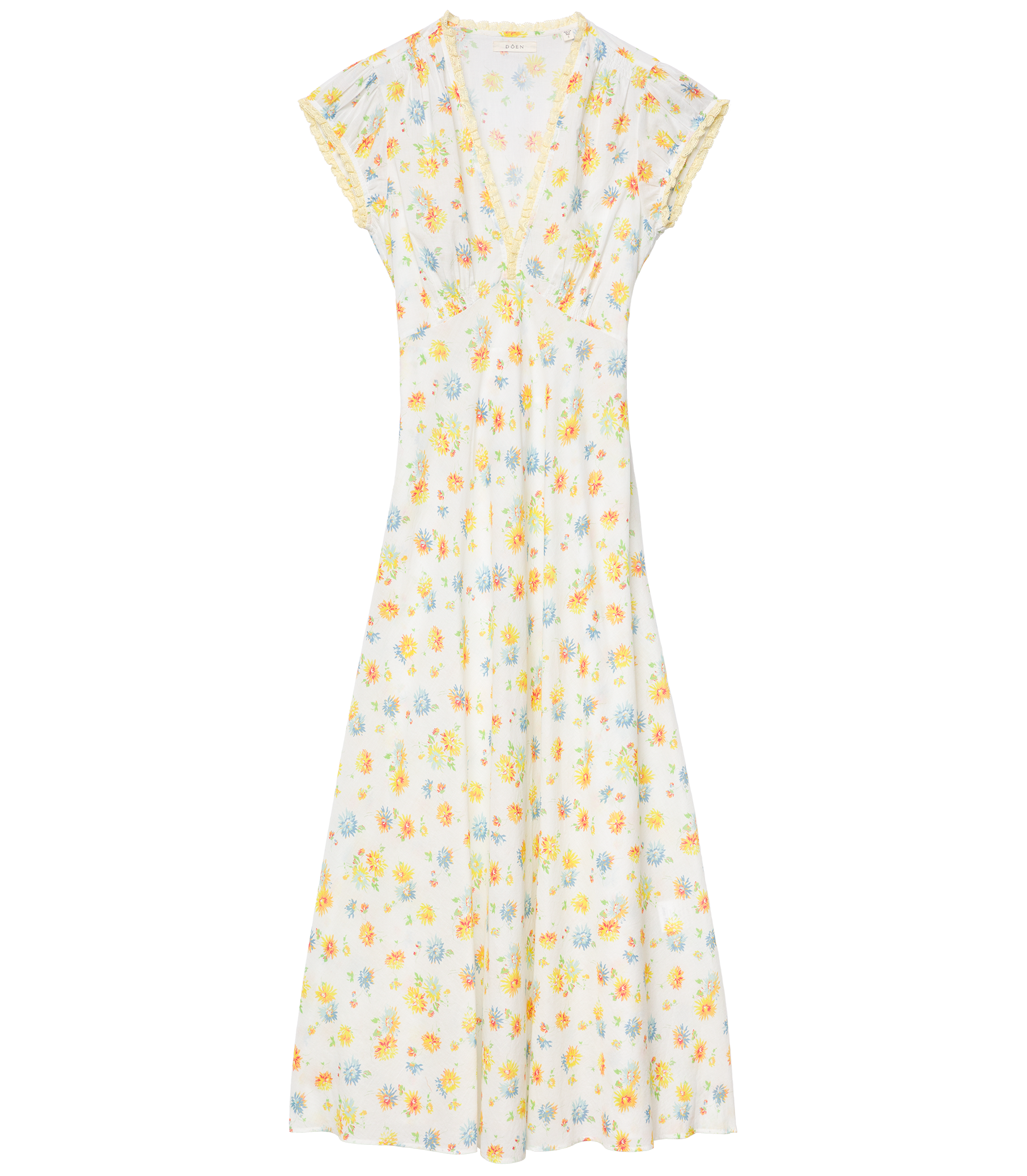 HELIA DRESS -- DAHLIA FLORAL view 5
