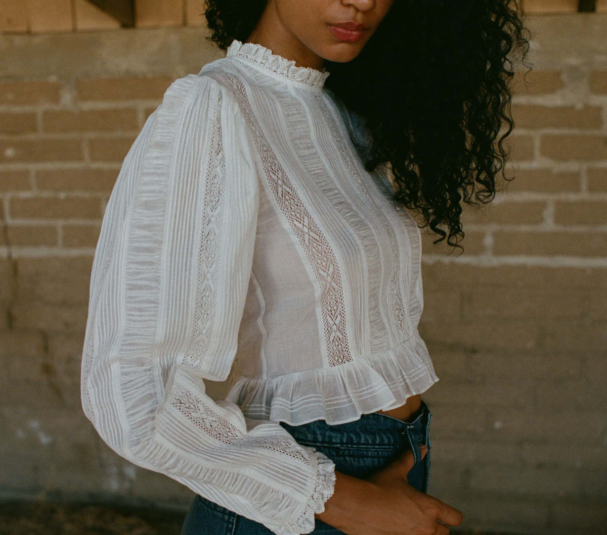 HMD -- HELOISE TOP -- SALT