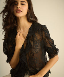 HENRI LACE TOP