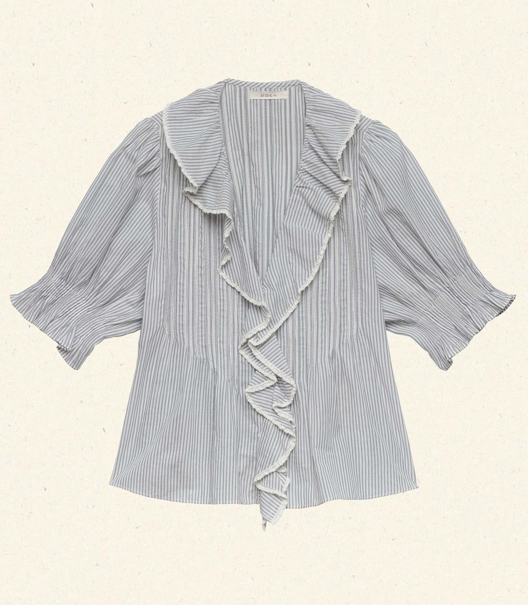 HENRI TOP -- ADELAIDE STRIPE view 5