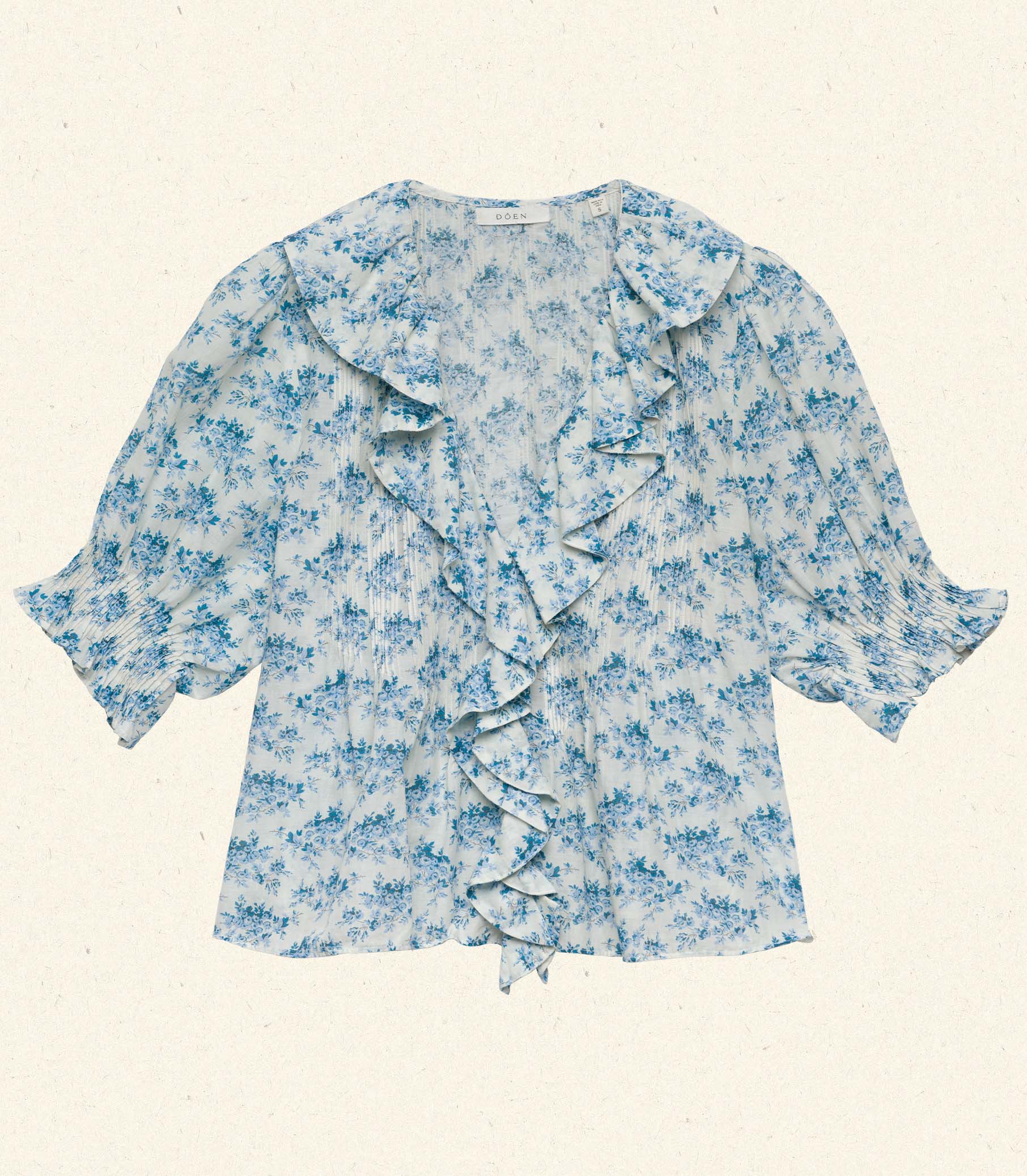 HMD -- HENRI TOP -- BLEU ROSIER FLORAL view 6
