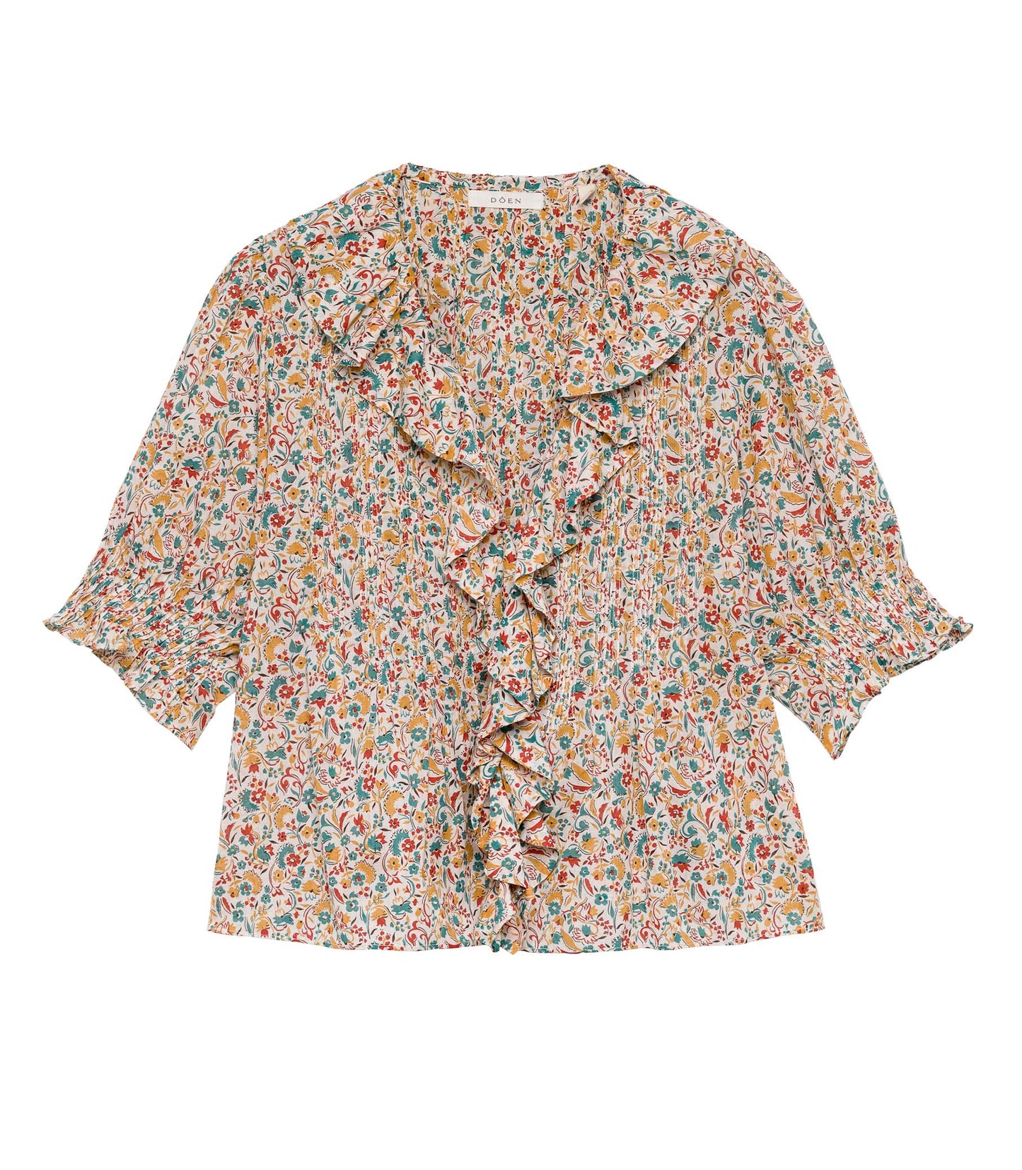 HMD -- HENRI TOP -- WILD CLOVER FLORAL