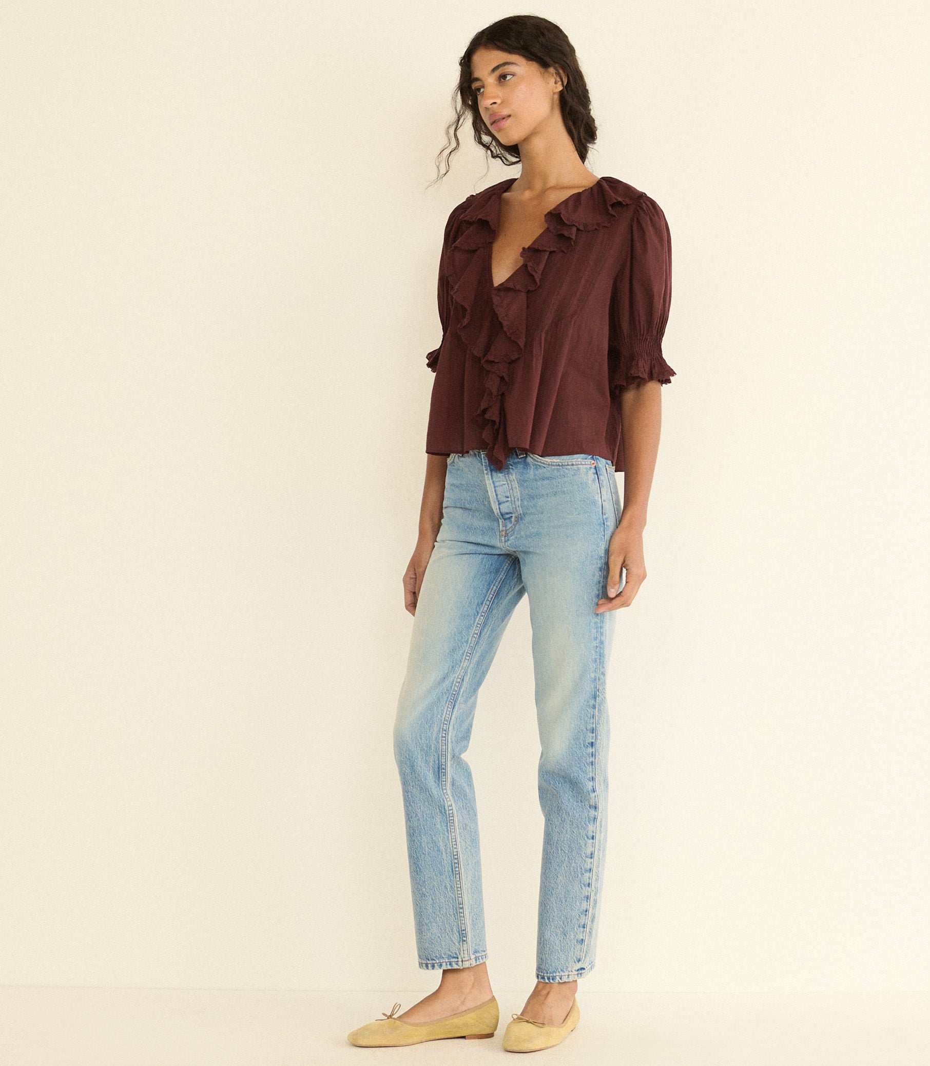 HENRI TOP -- DAHLIA view 7
