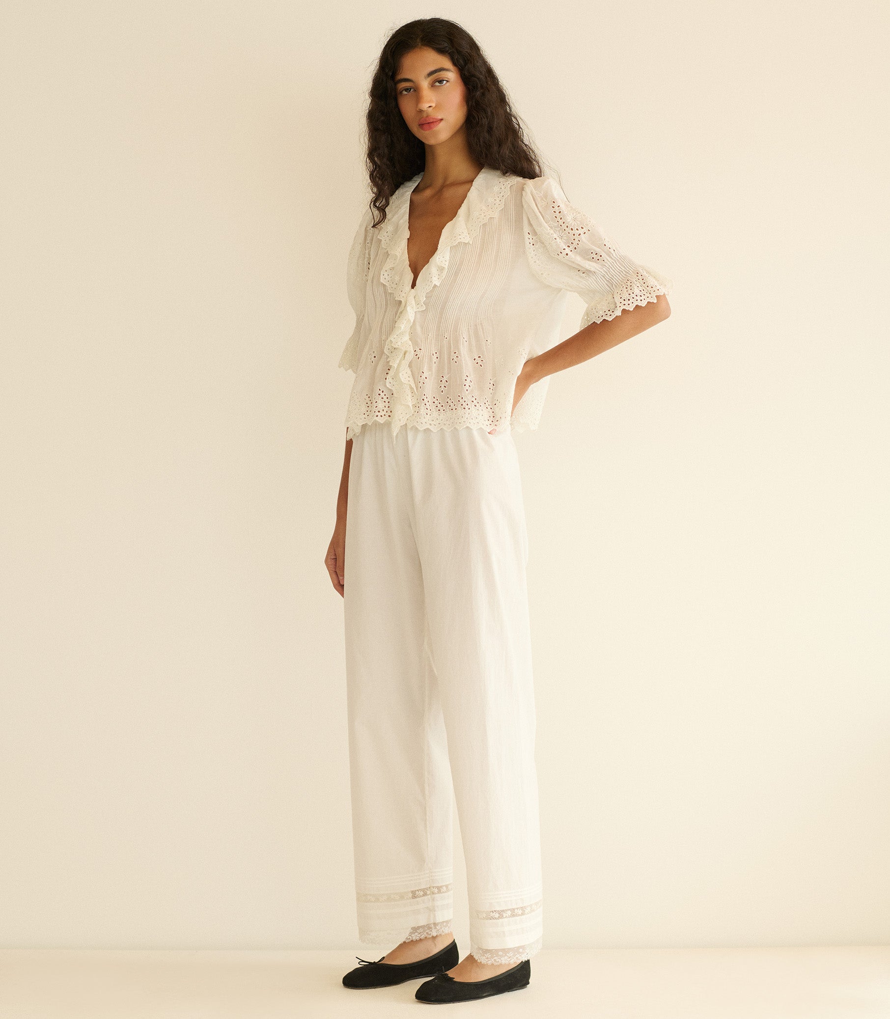 トップス Maison de dolce / rosette knit white 待望のニットが販売スタートです！ | ママだって女の子♡