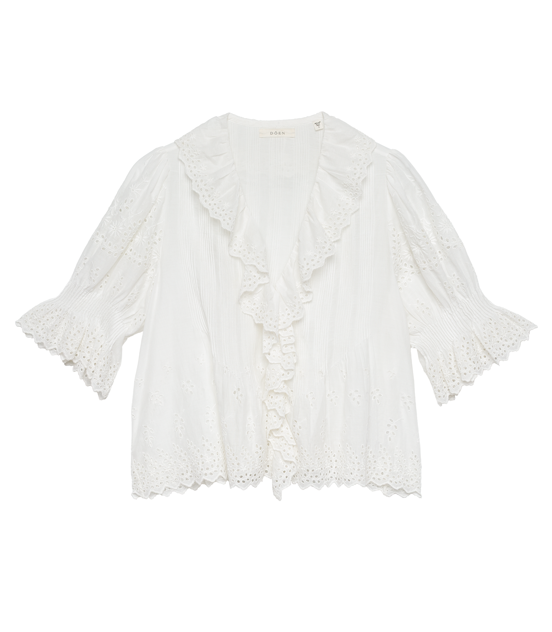 HENRI TOP -- SALT EYELET view 6
