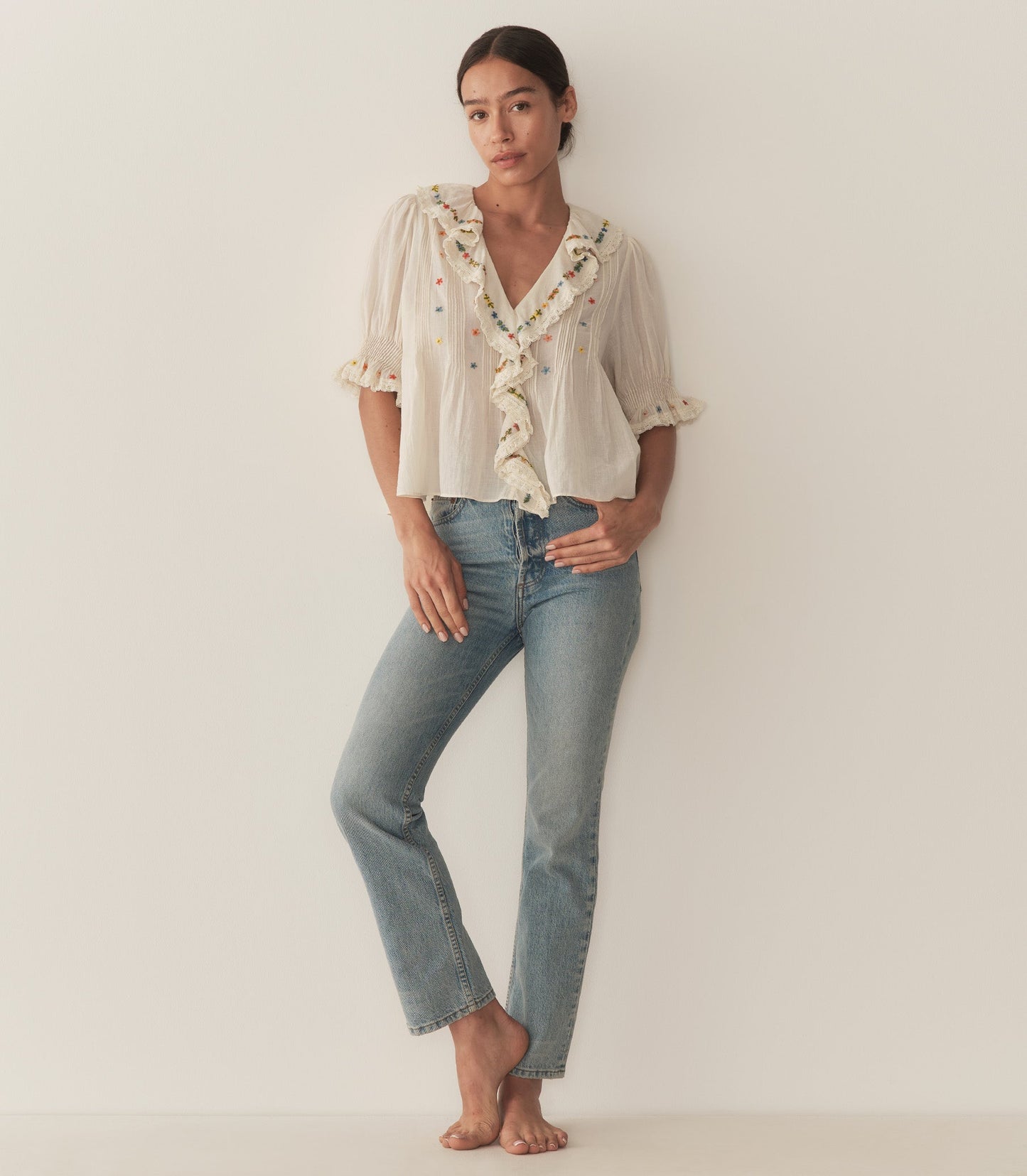 HMD -- HETTIE TOP -- SEA SALT