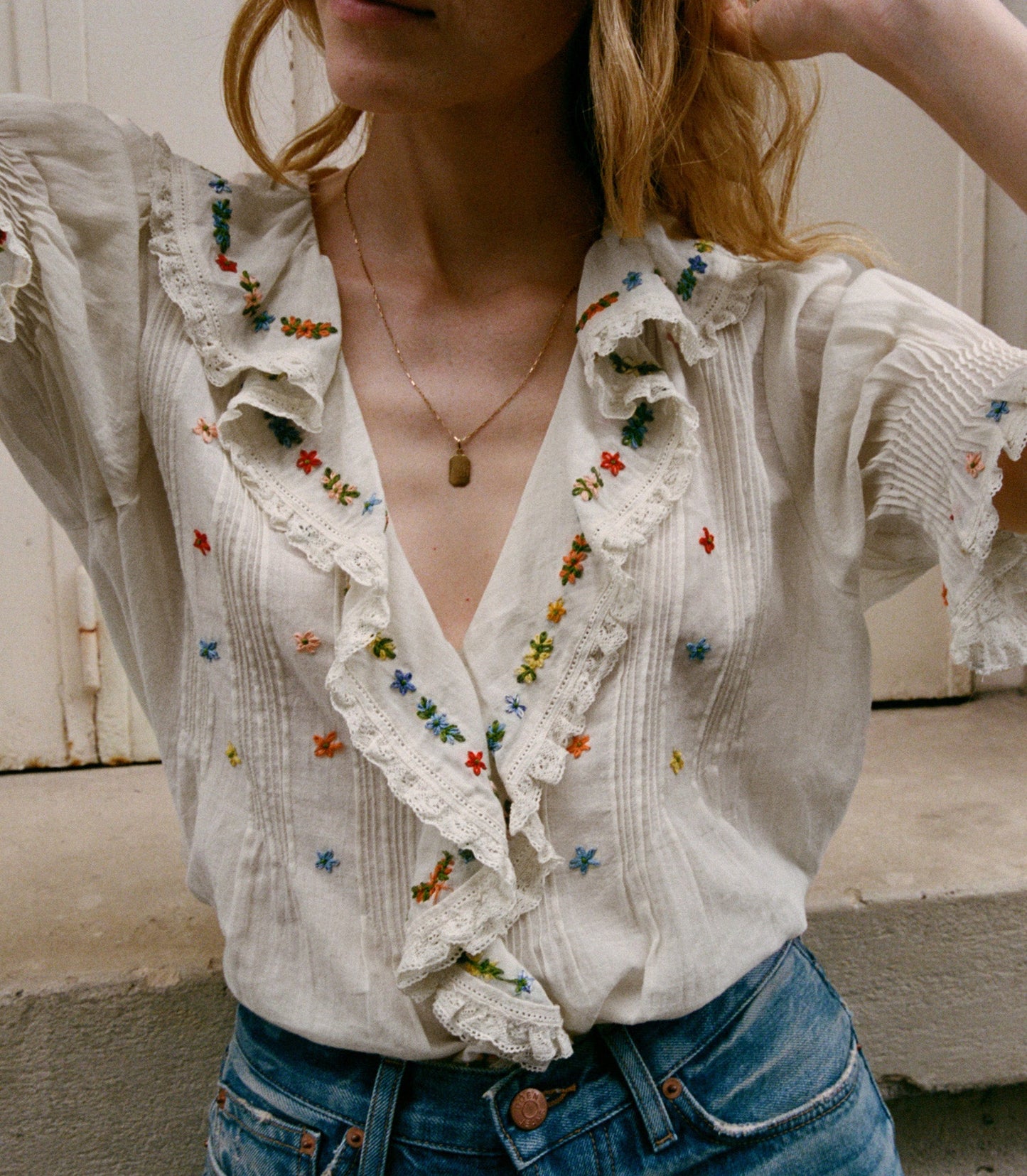 HMD -- HETTIE TOP -- SEA SALT
