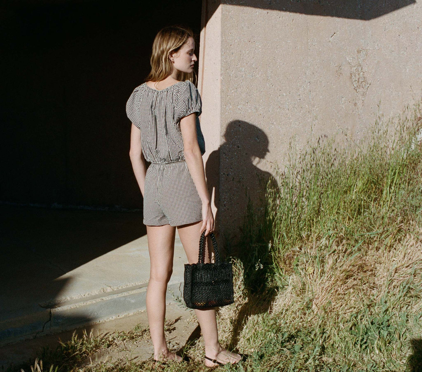 HMD -- HILARY TOP -- LA MADDALENA GINGHAM