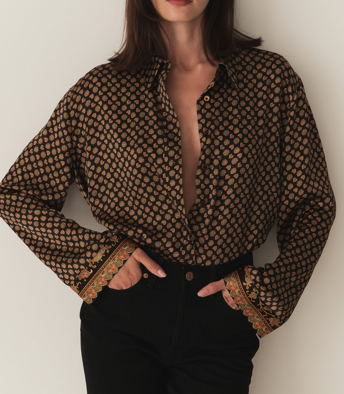 HMD -- HILLA TOP -- BEAUVOIR PAISLEY view 1
