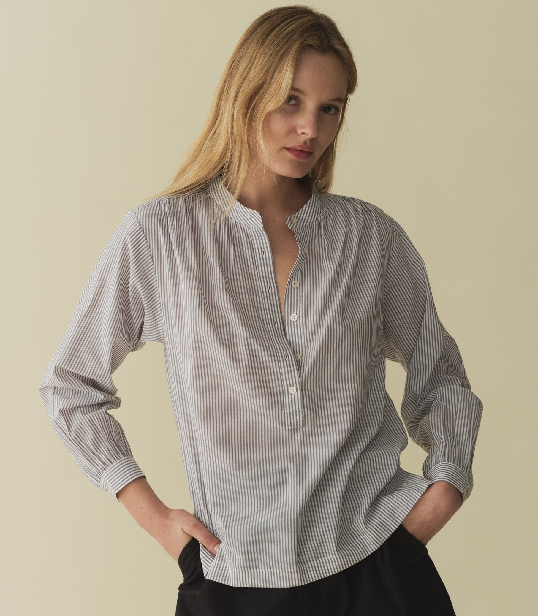 HMD -- HOLDE TOP -- BRIGHTON STRIPE view 4
