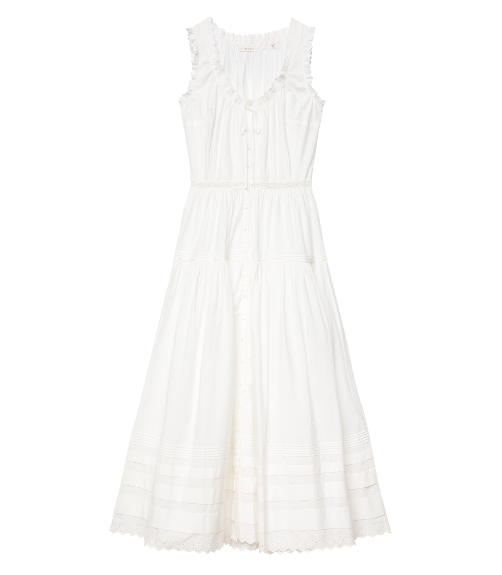 Hortense Dress - Salt | DÔEN