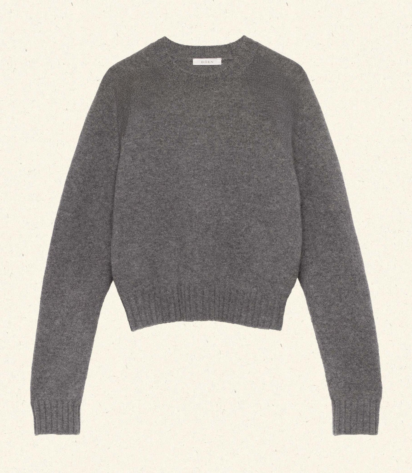 HUETTE CASHMERE SWEATER -- CHARCOAL