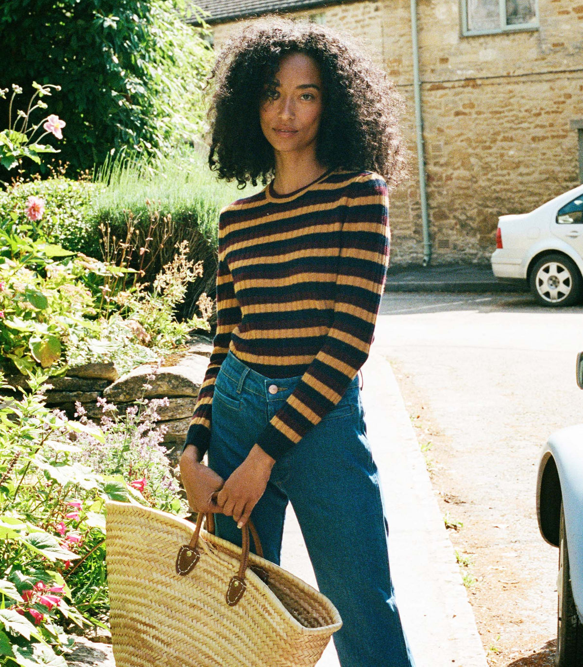 HMD -- HYERES CASHMERE SWEATER -- CARRINGTON STRIPE