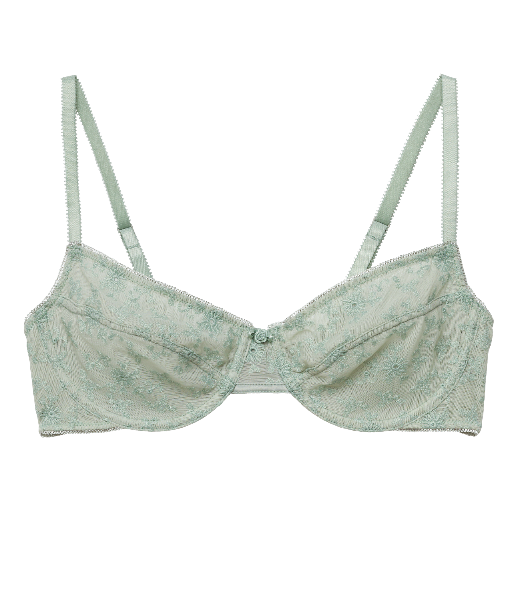 IDALIA BRA -- CELADON CLOVER BLOSSOM view 8
