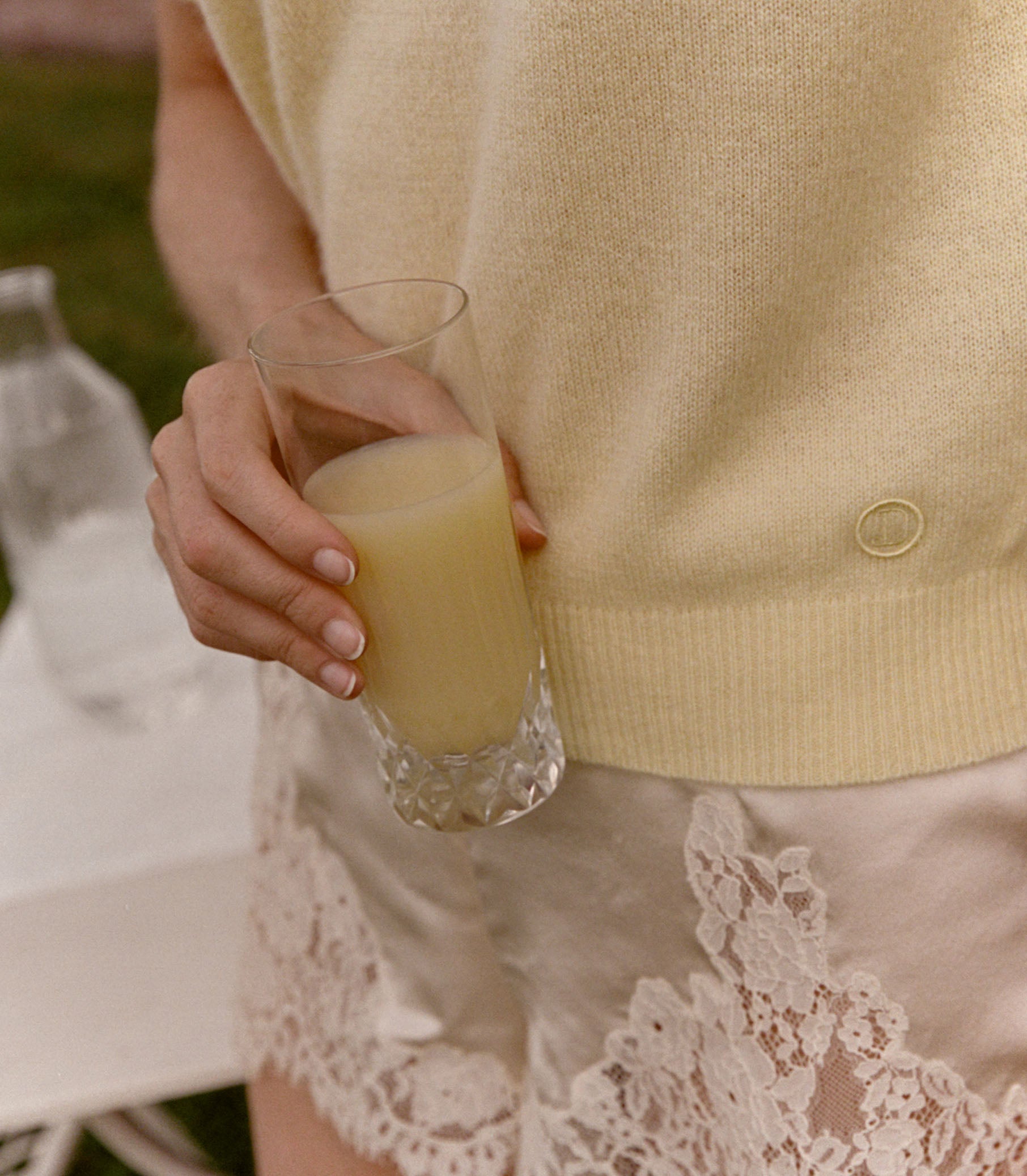 COLOMBE CASHMERE TOP -- GATEAU view 5