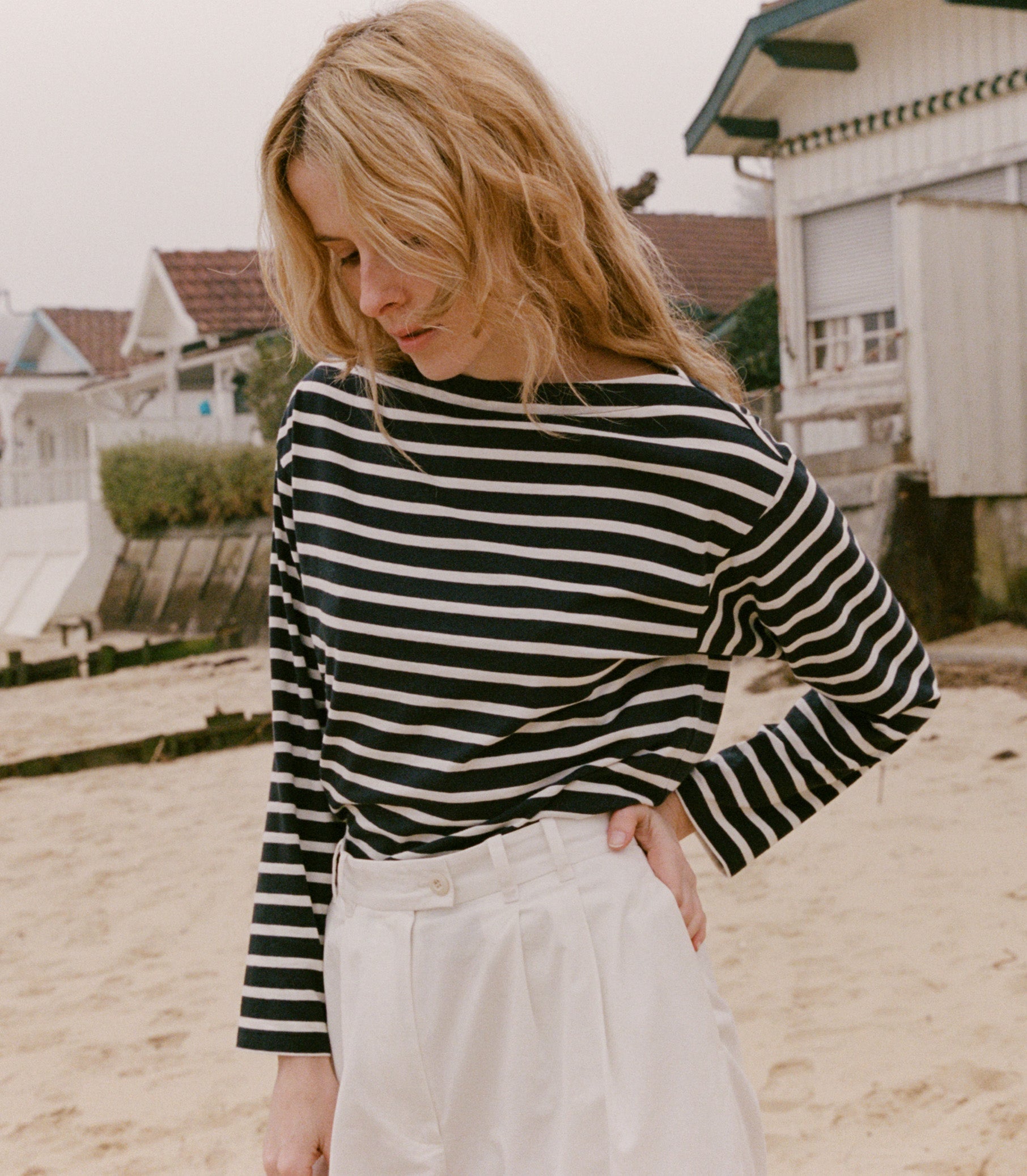 HMD -- IRENE TEE -- BRETON STRIPE view 2
