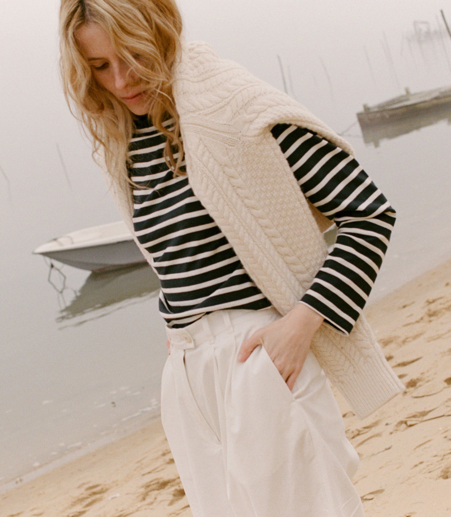 HMD -- IRENE TEE -- BRETON STRIPE view 4
