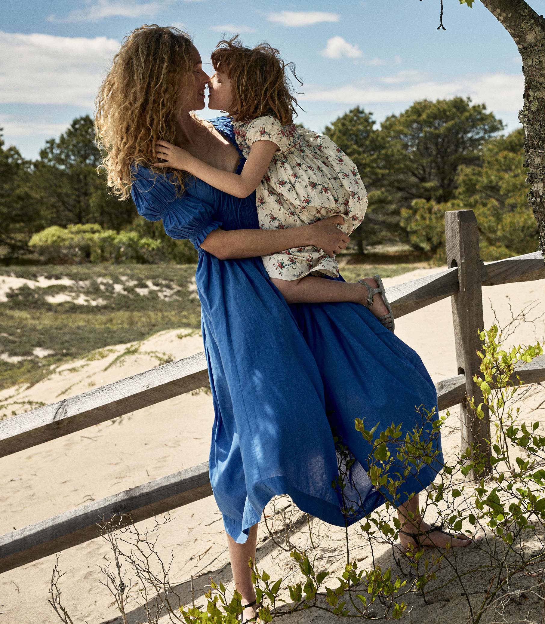 ISCHIA DRESS -- CORFU BLUE view 6