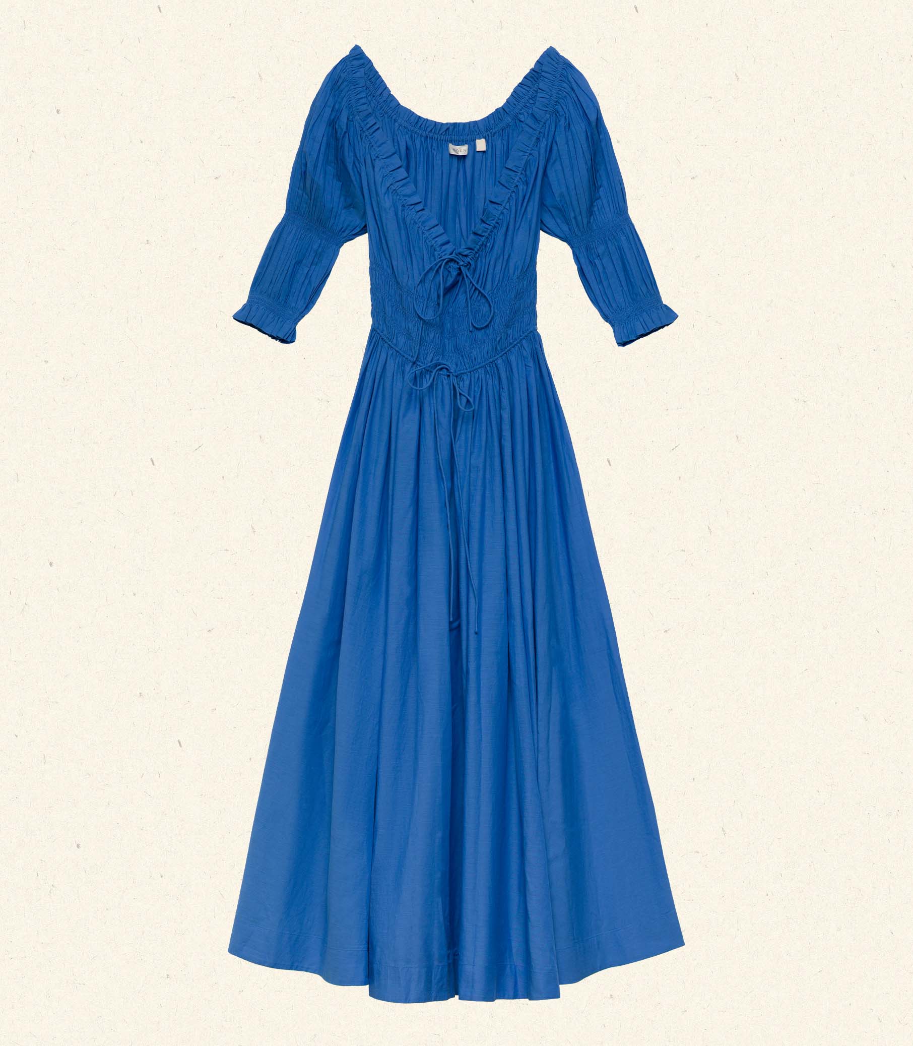ISCHIA DRESS -- CORFU BLUE view 10