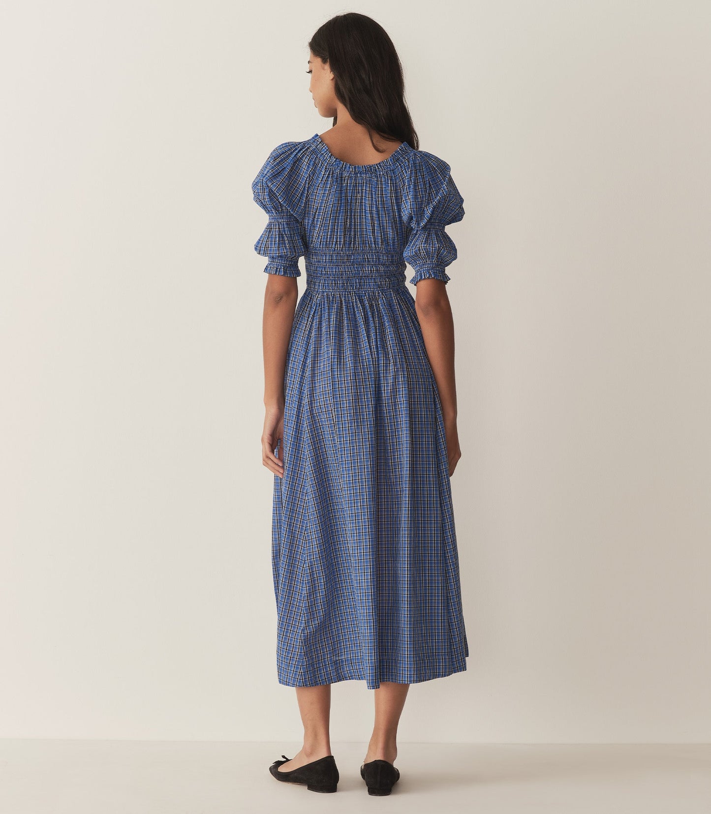 HMD -- ISCHIA DRESS -- CASSIS CHECK