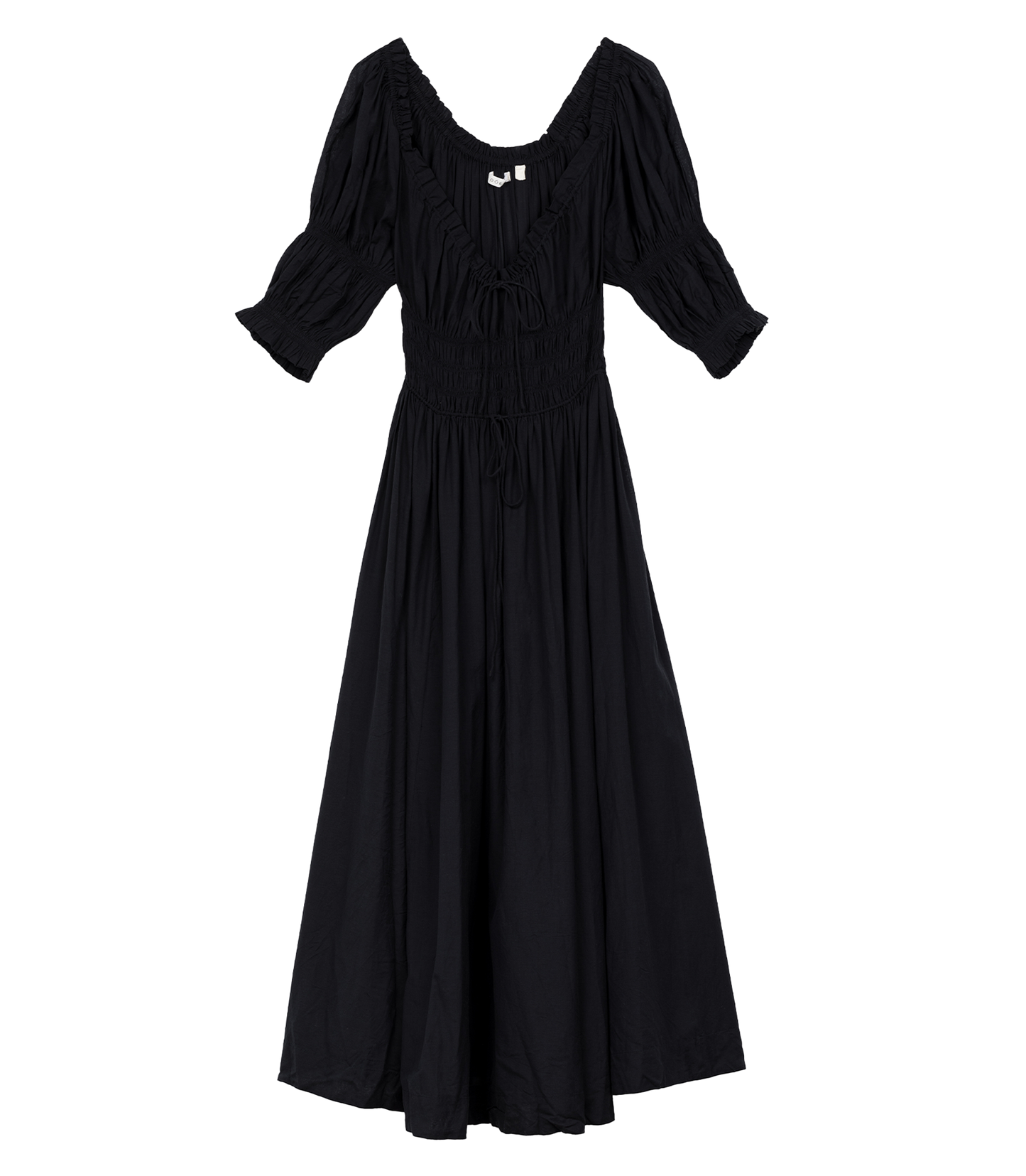 ISCHIA DRESS -- BLACK
