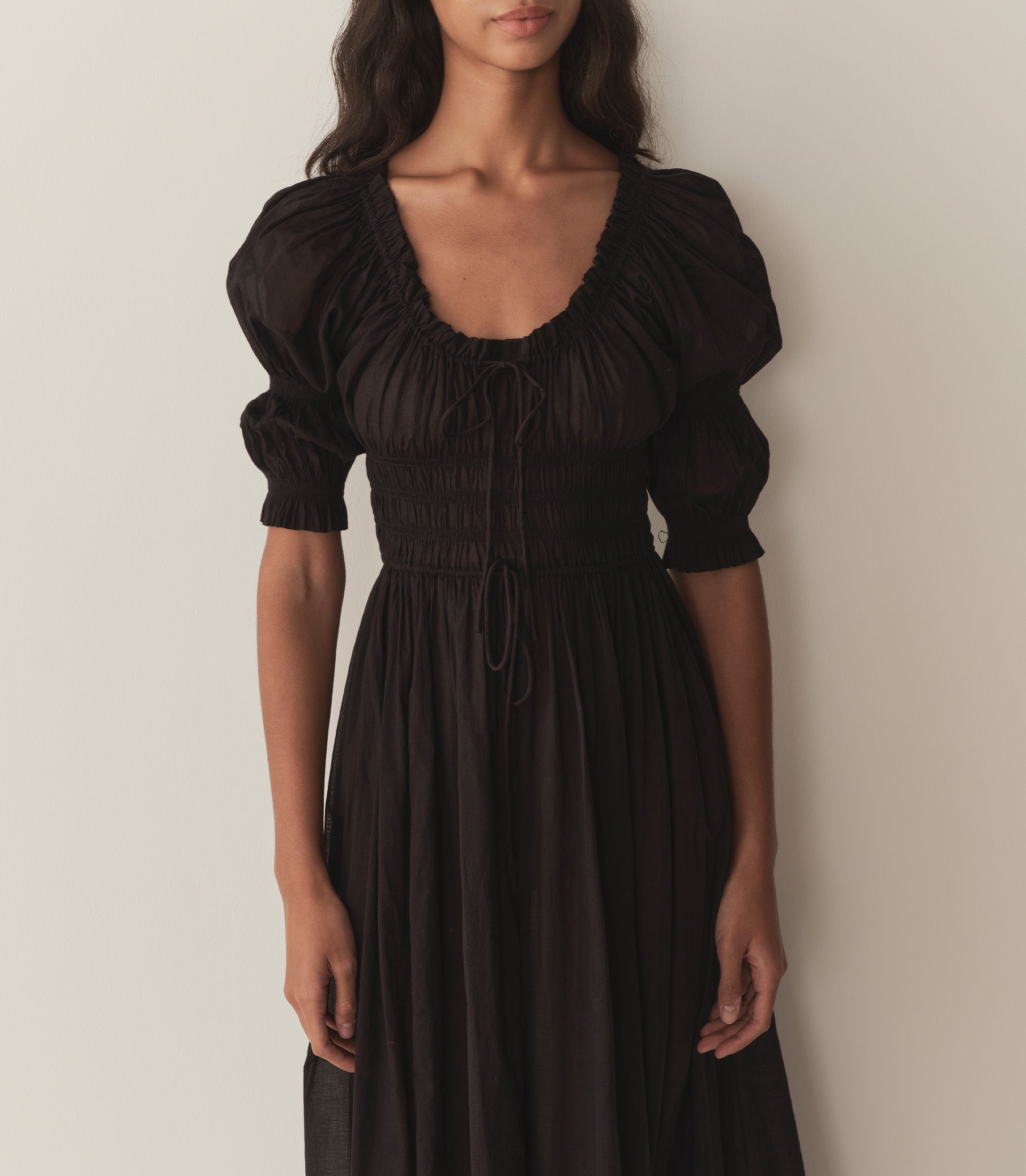 ISCHIA DRESS -- BLACK view 3