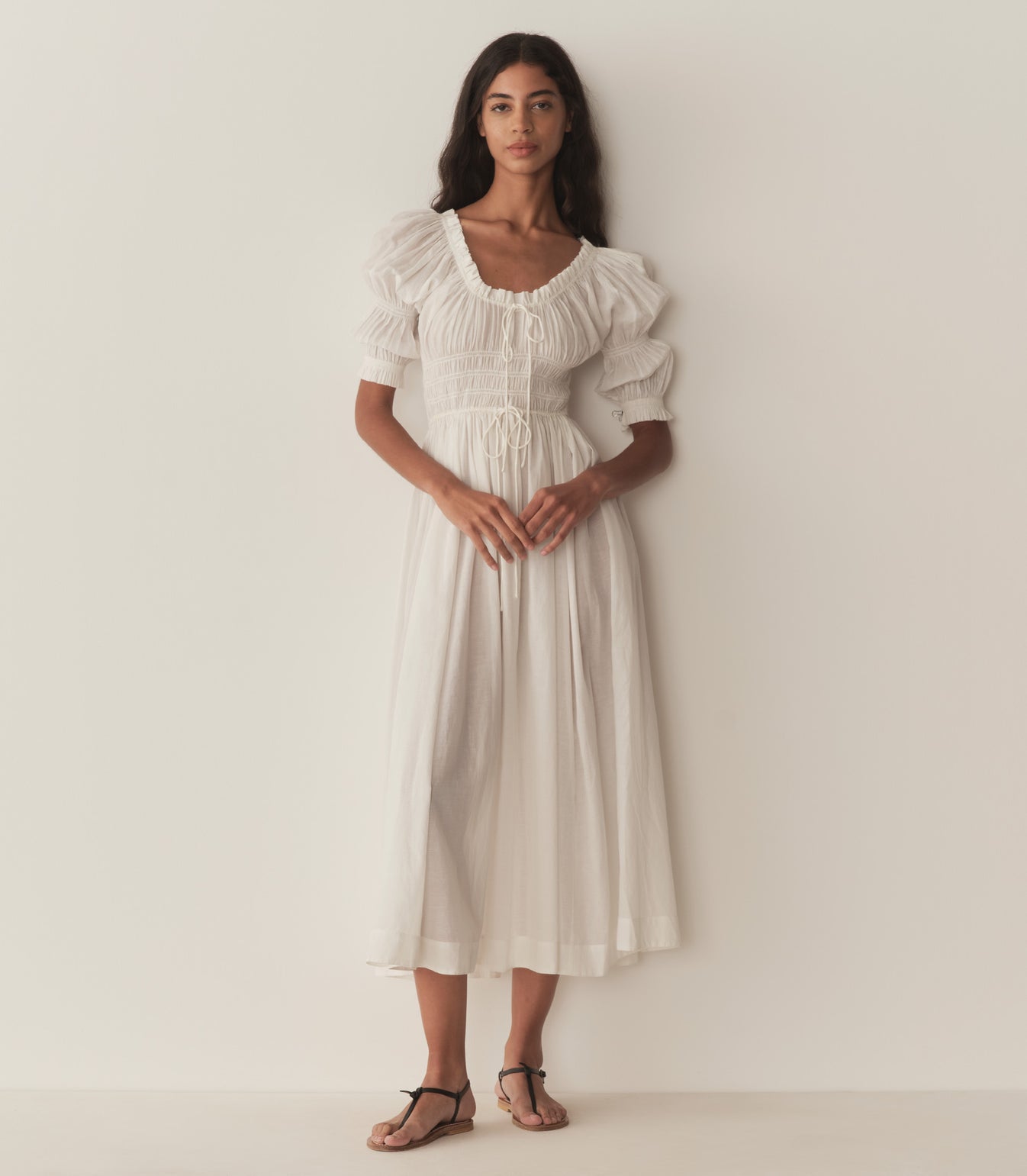 Ischia Dress in Salt main image 1