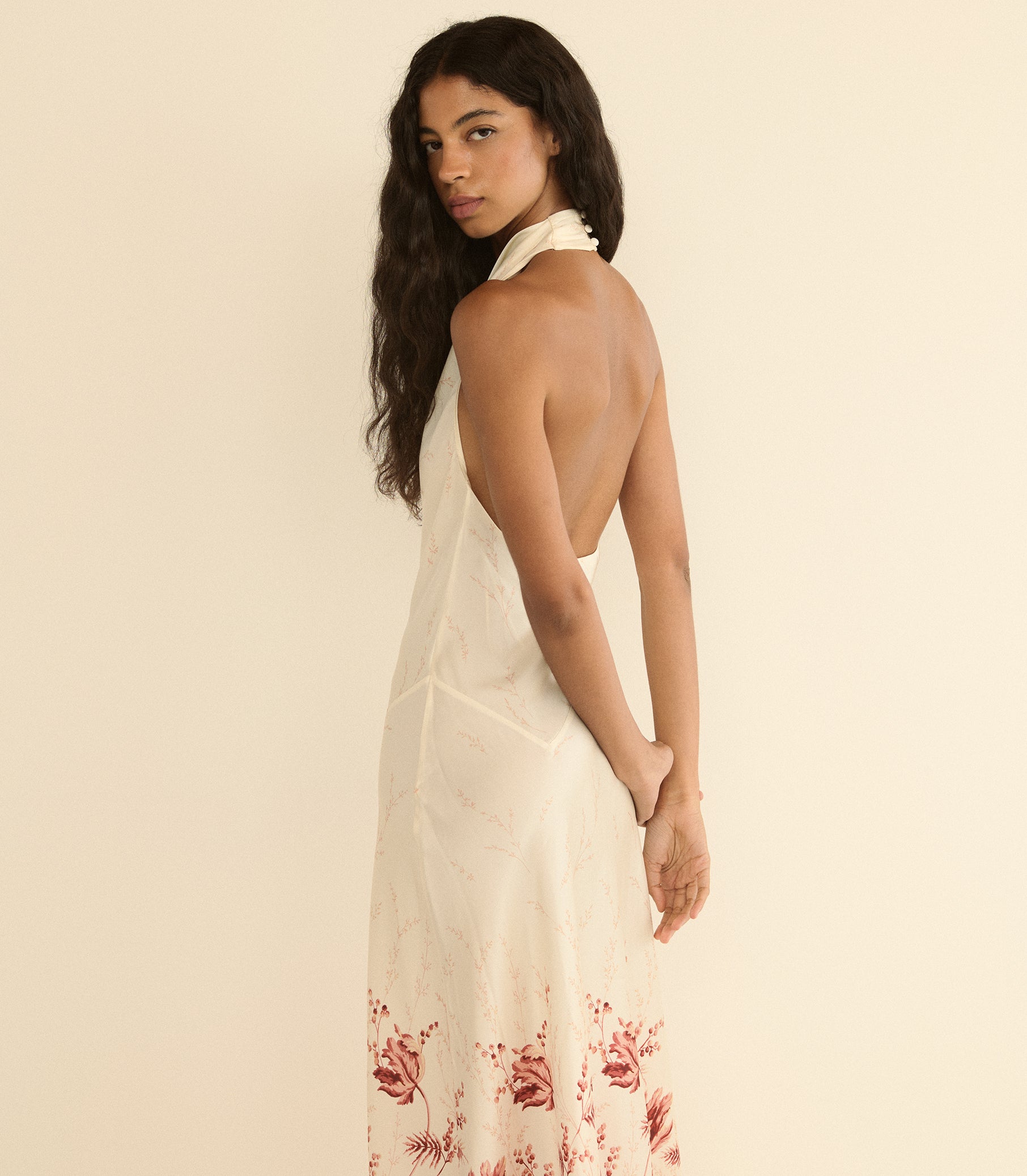 ISMERIE DRESS -- WINDSWEPT TULIPS view 18
