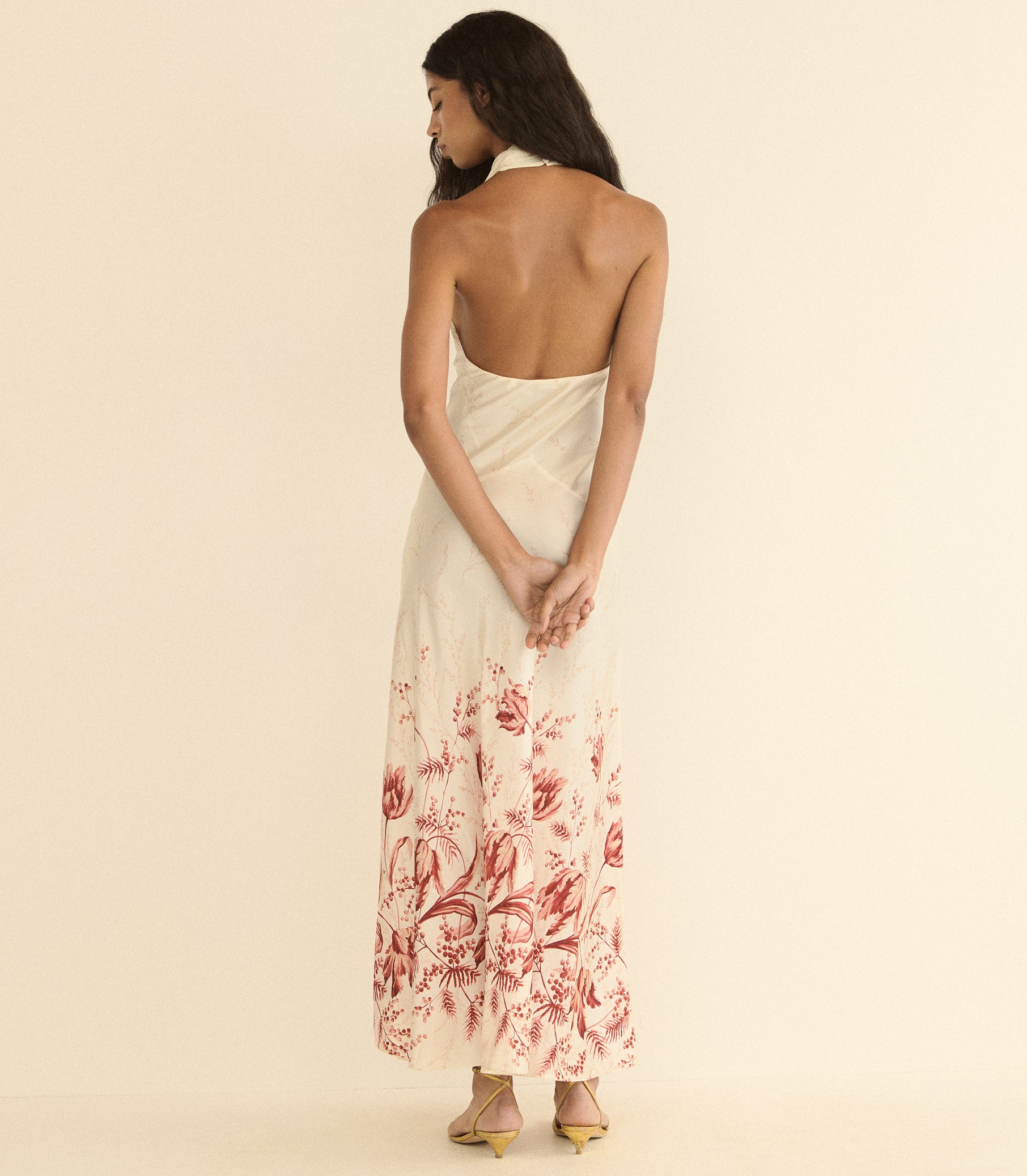 ISMERIE DRESS -- WINDSWEPT TULIPS view 19

