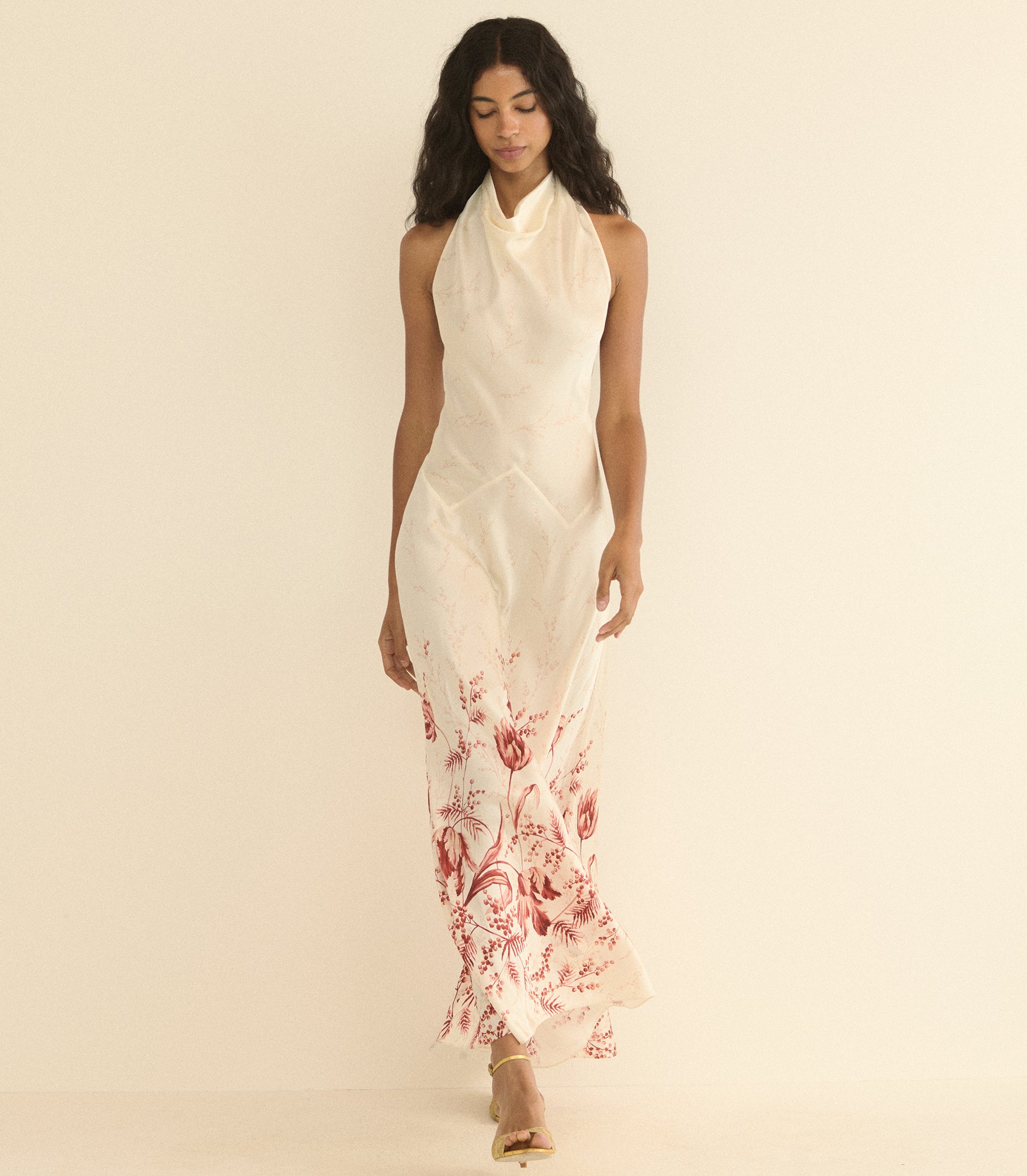 ISMERIE DRESS -- WINDSWEPT TULIPS view 21
