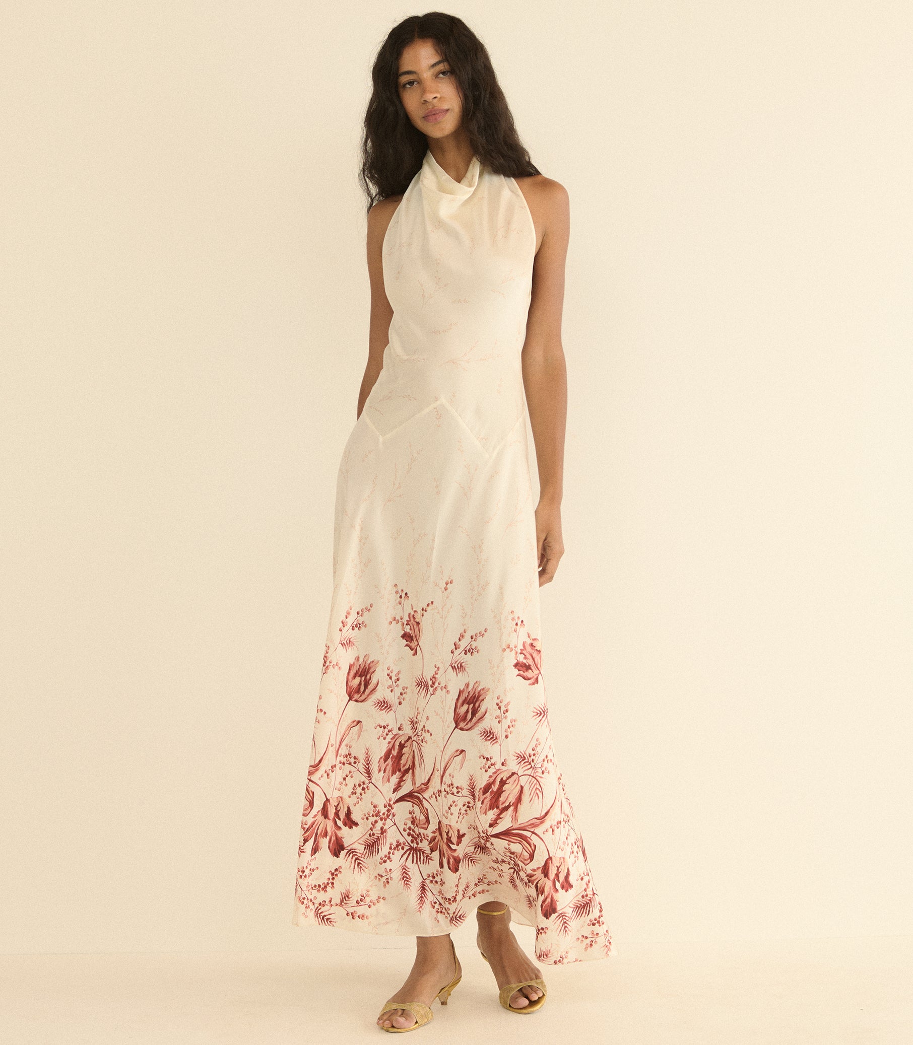 ISMERIE DRESS -- WINDSWEPT TULIPS view 23
