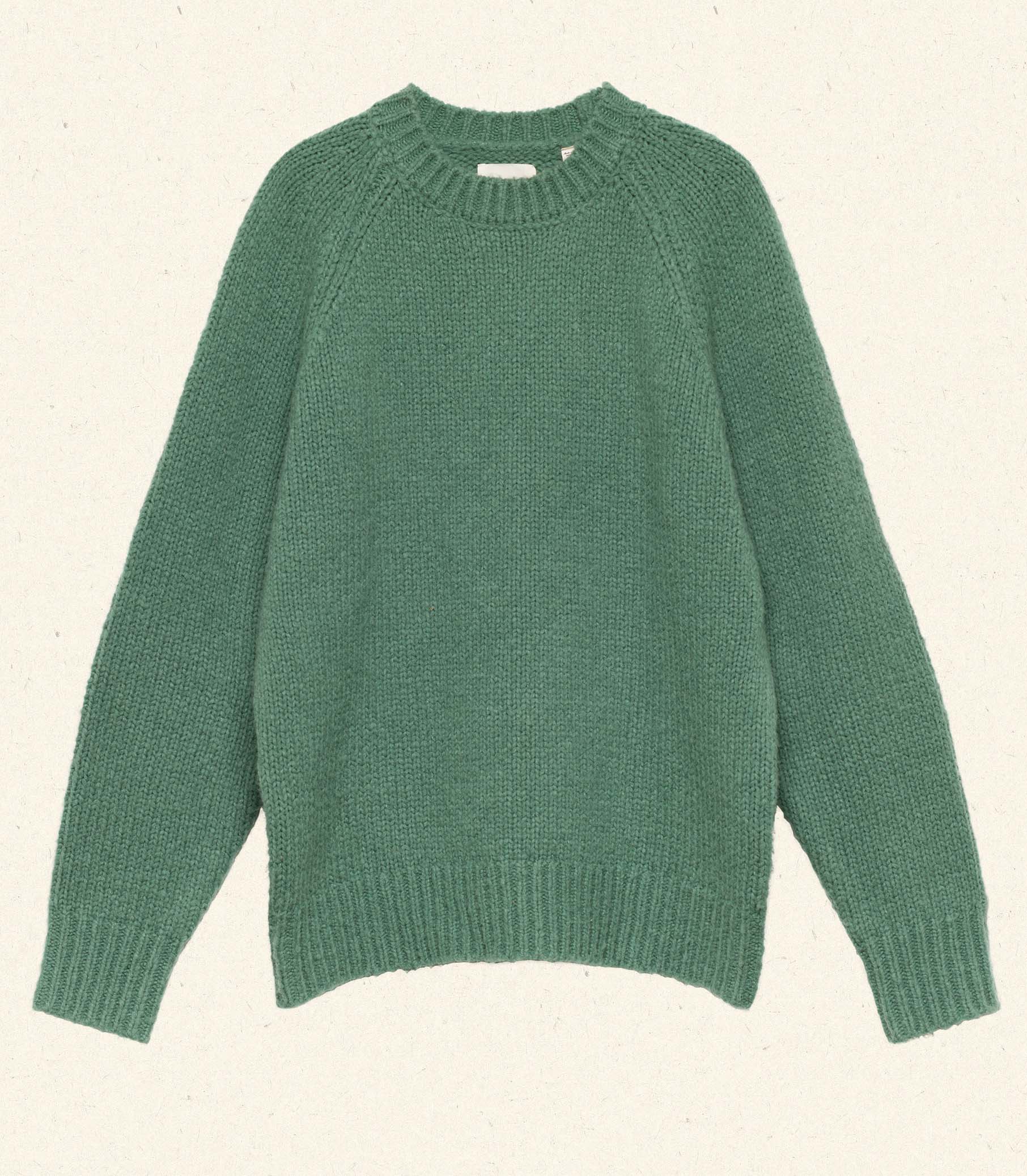 IVA SWEATER -- VALLEY GREEN view 6