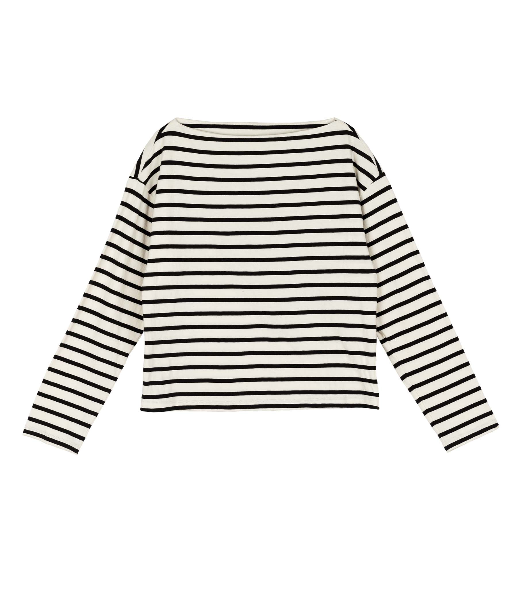 HMD -- IRENE TEE -- BLACK NEWPORT STRIPE view 5
