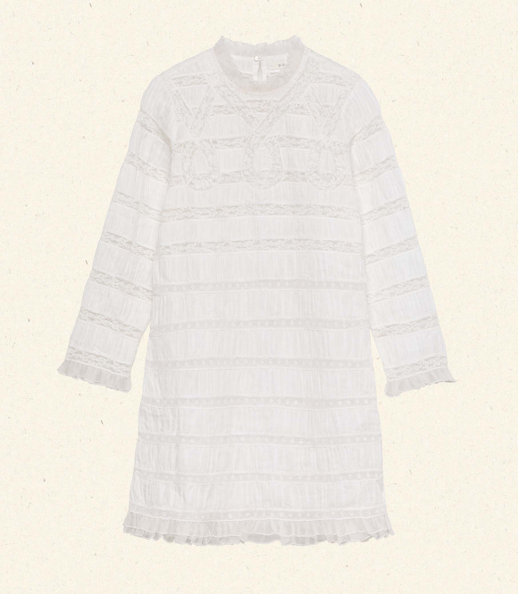 JACQUETTE DRESS -- SALT view 6