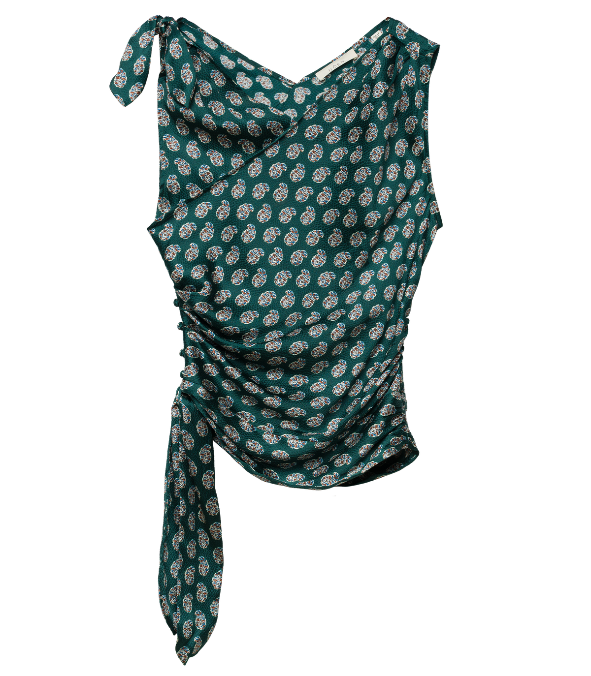 JANILLE TOP -- CHAUMONT PAISLEY view 8
