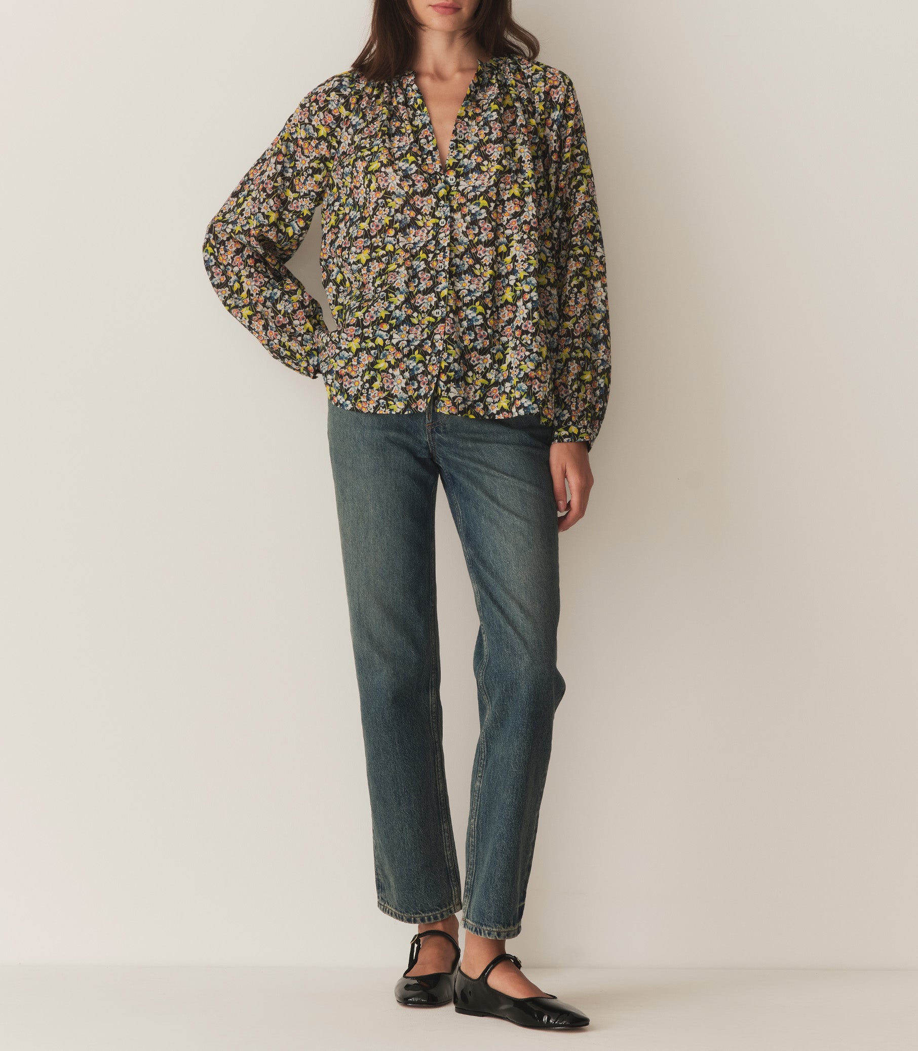 JILL TOP -- BLOSSOM BREEZE view 3