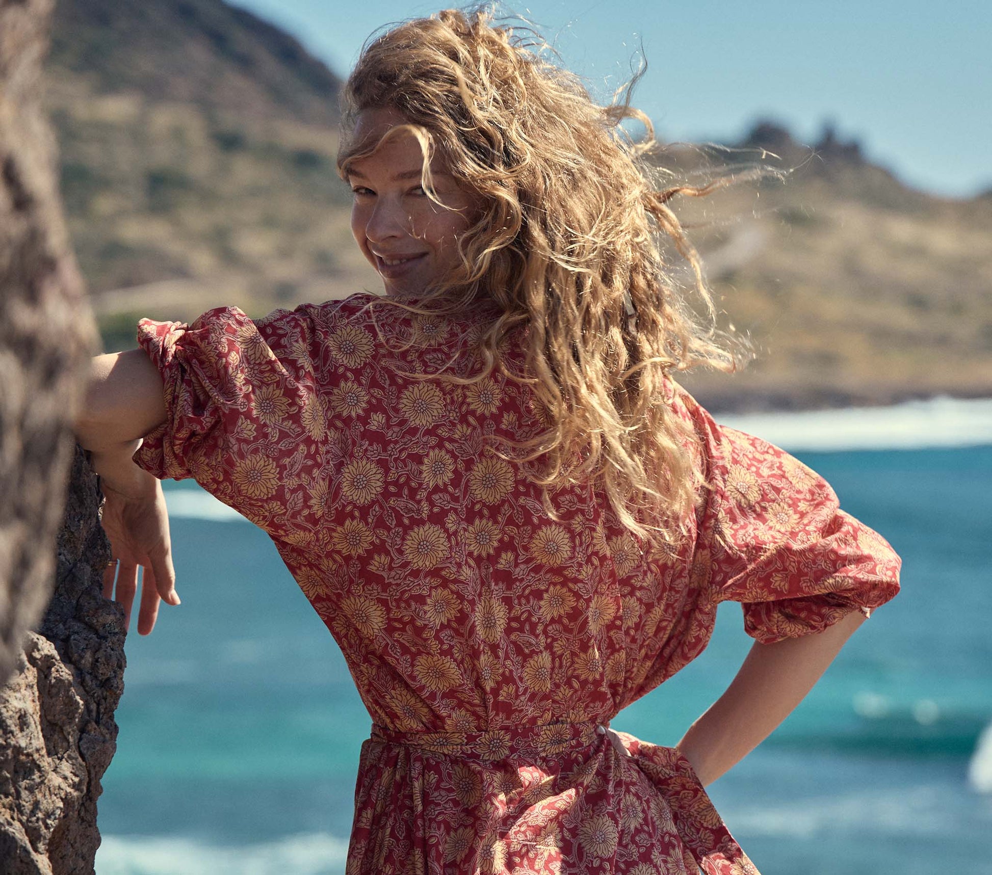 HMD -- JOAN DRESS -- DESERT BLOOMS view 3
