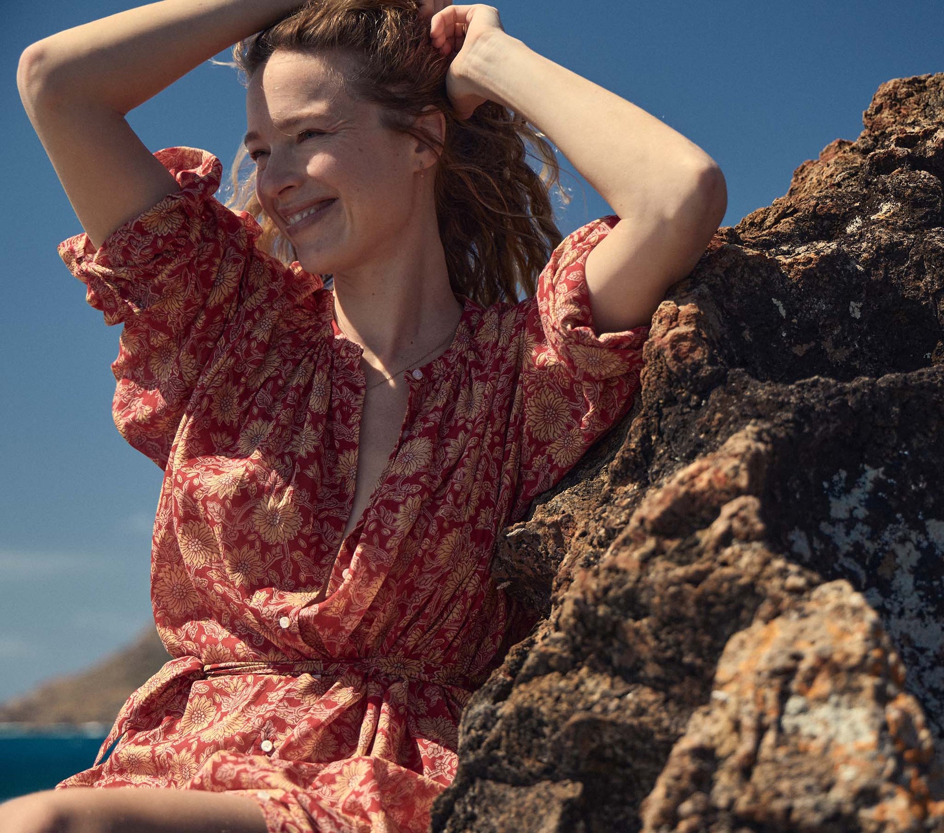 HMD -- JOAN DRESS -- DESERT BLOOMS view 2
