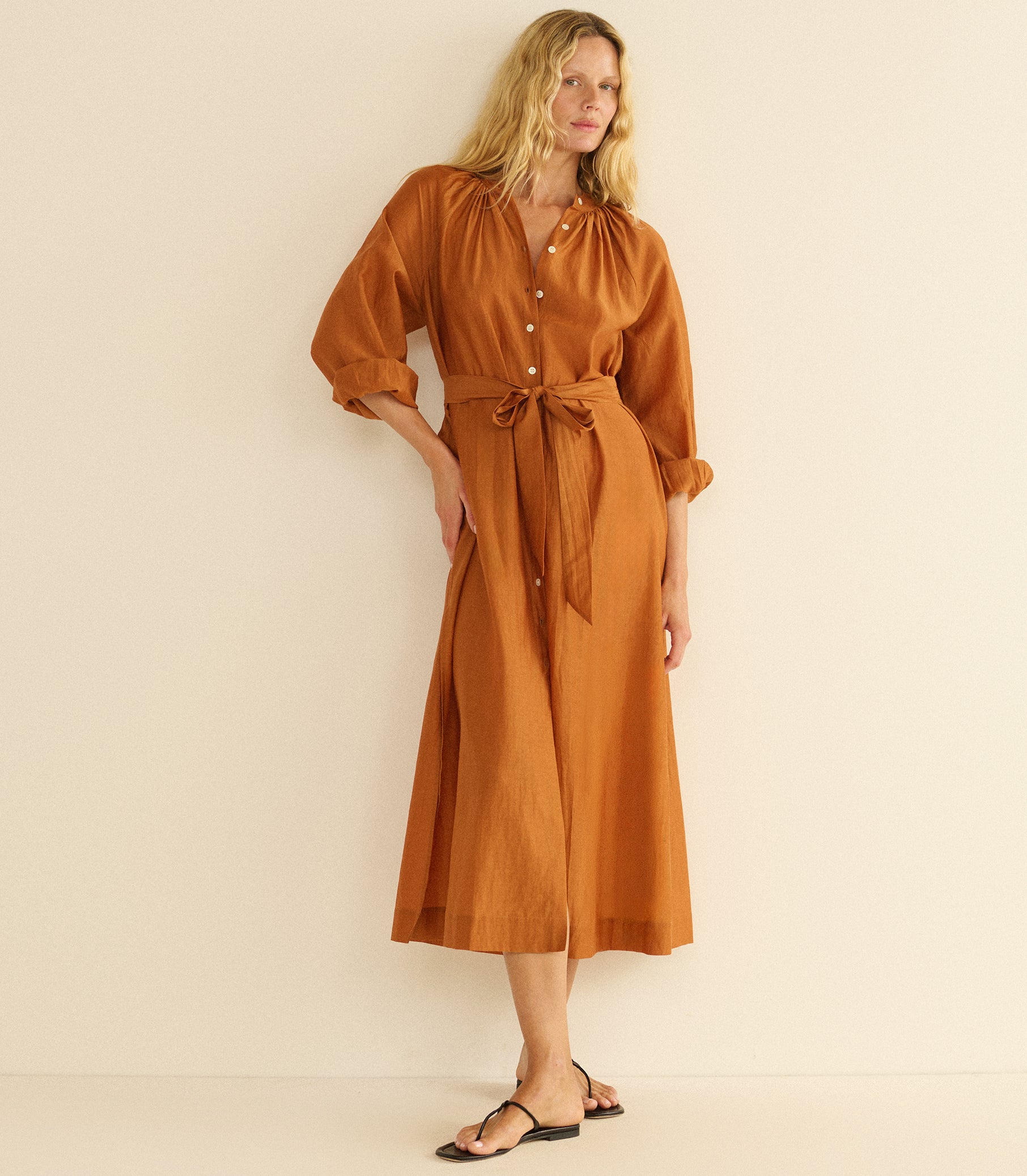 JOLIANE DRESS -- COCONUT view 2
