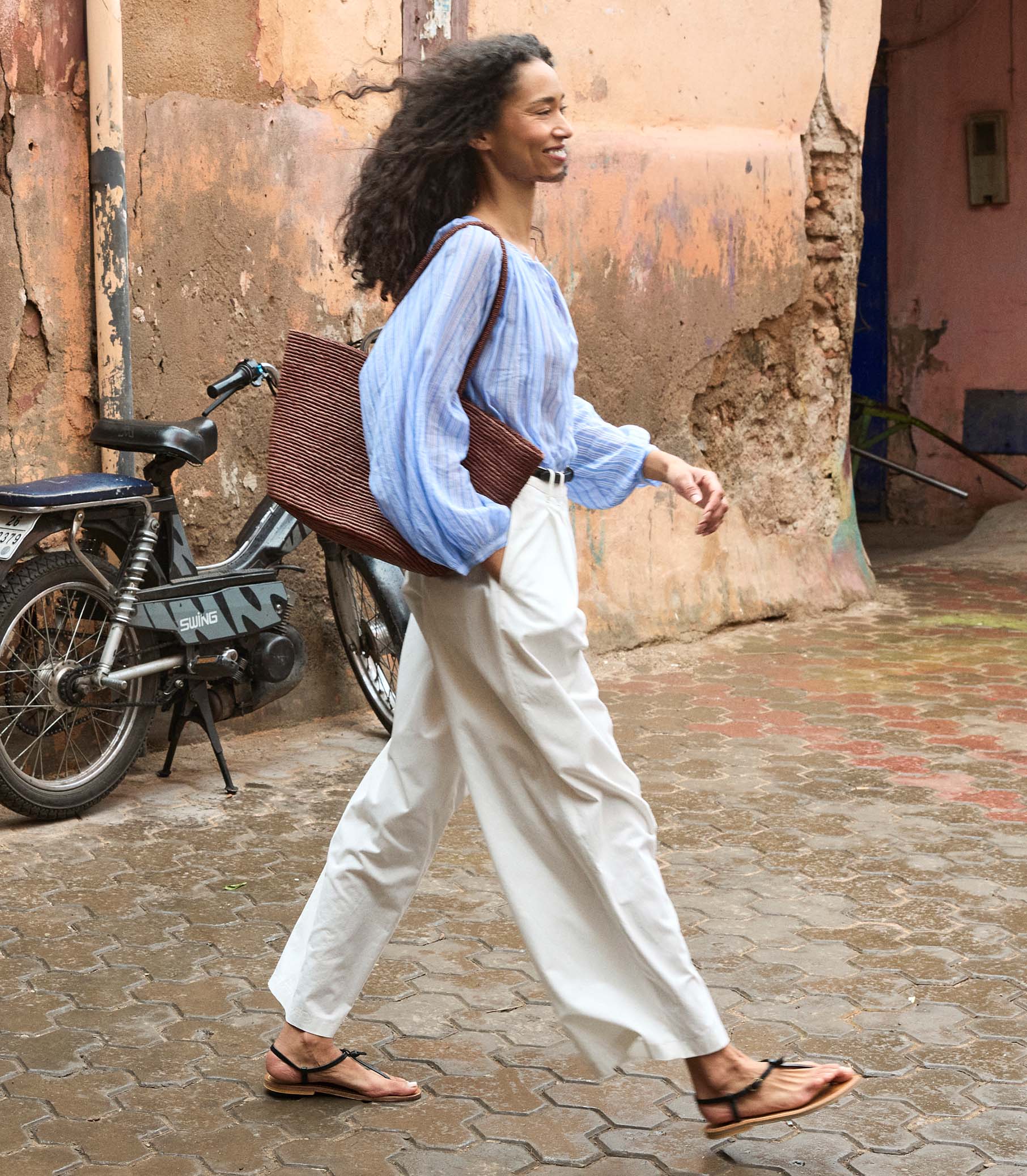 Jonie Top - Salerno Stripe | DÔEN