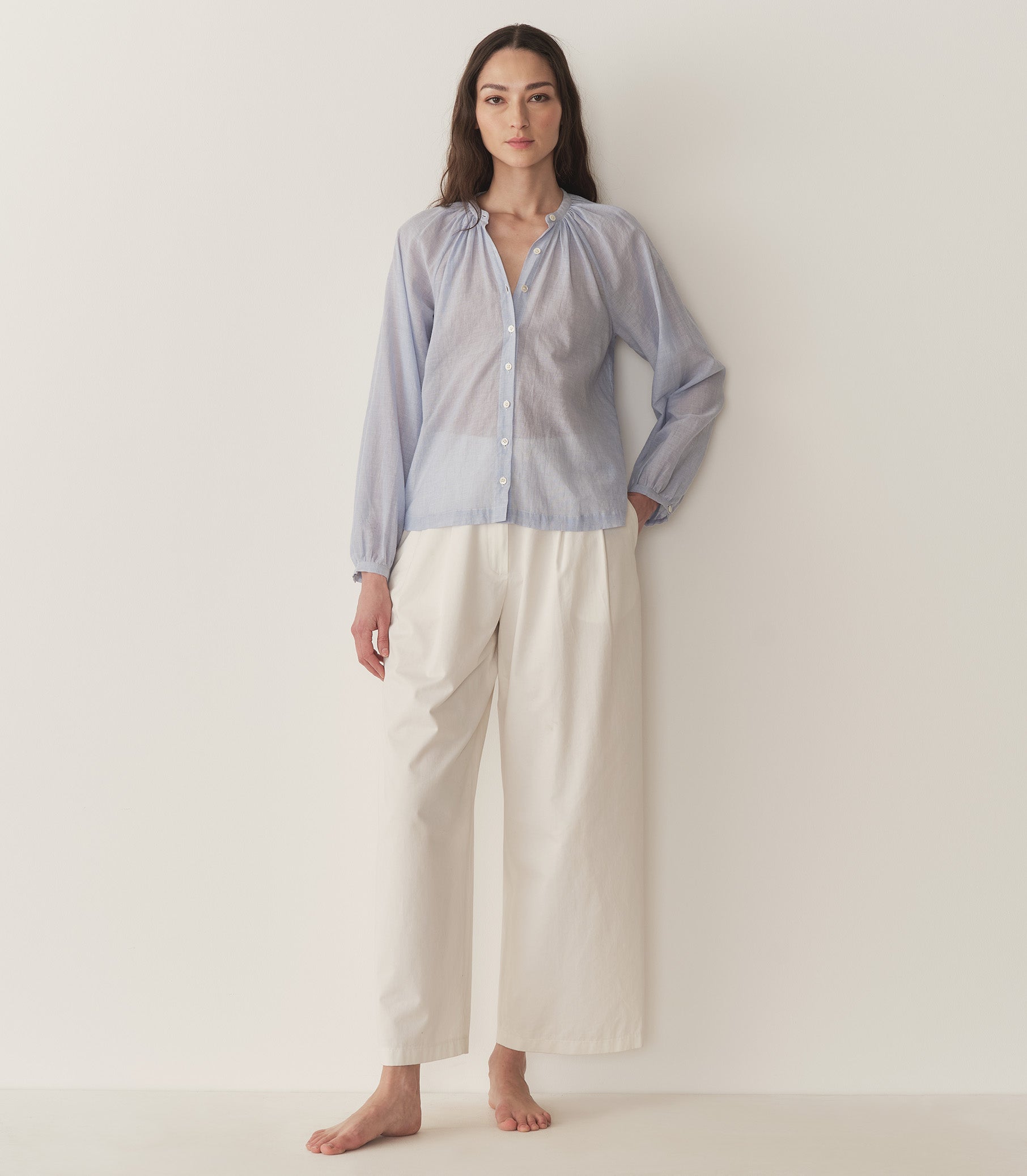 JONIE TOP -- HARBOR BLUE view 8