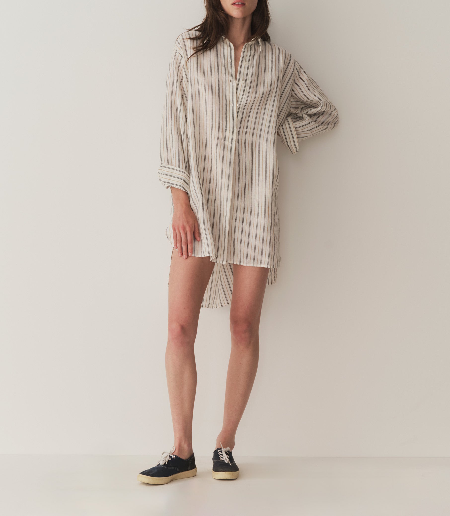 HMD -- JORA DRESS -- SAN LEONE STRIPE view 2
