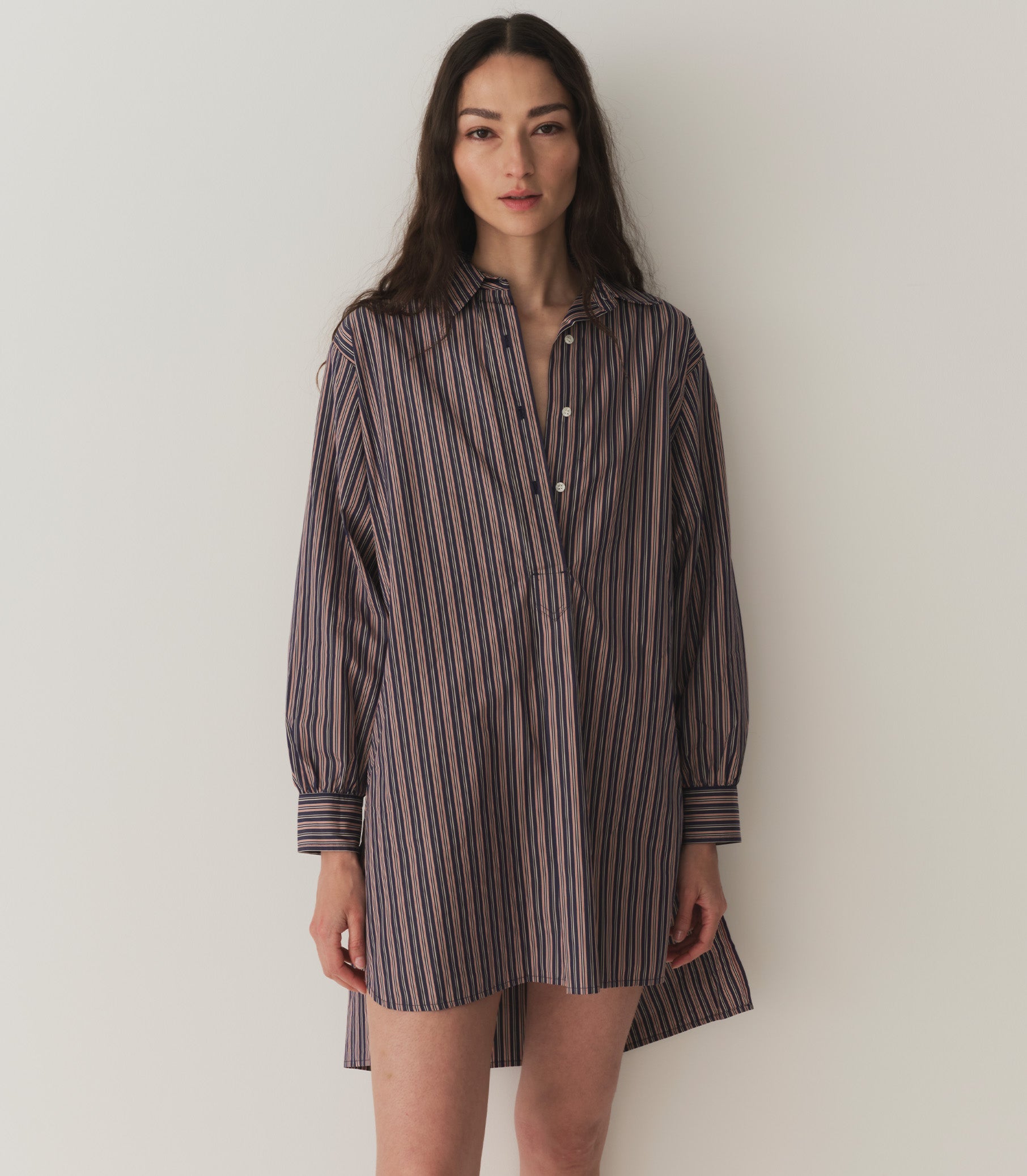 HMD -- JORA DRESS -- SAN MARINO STRIPE view 2
