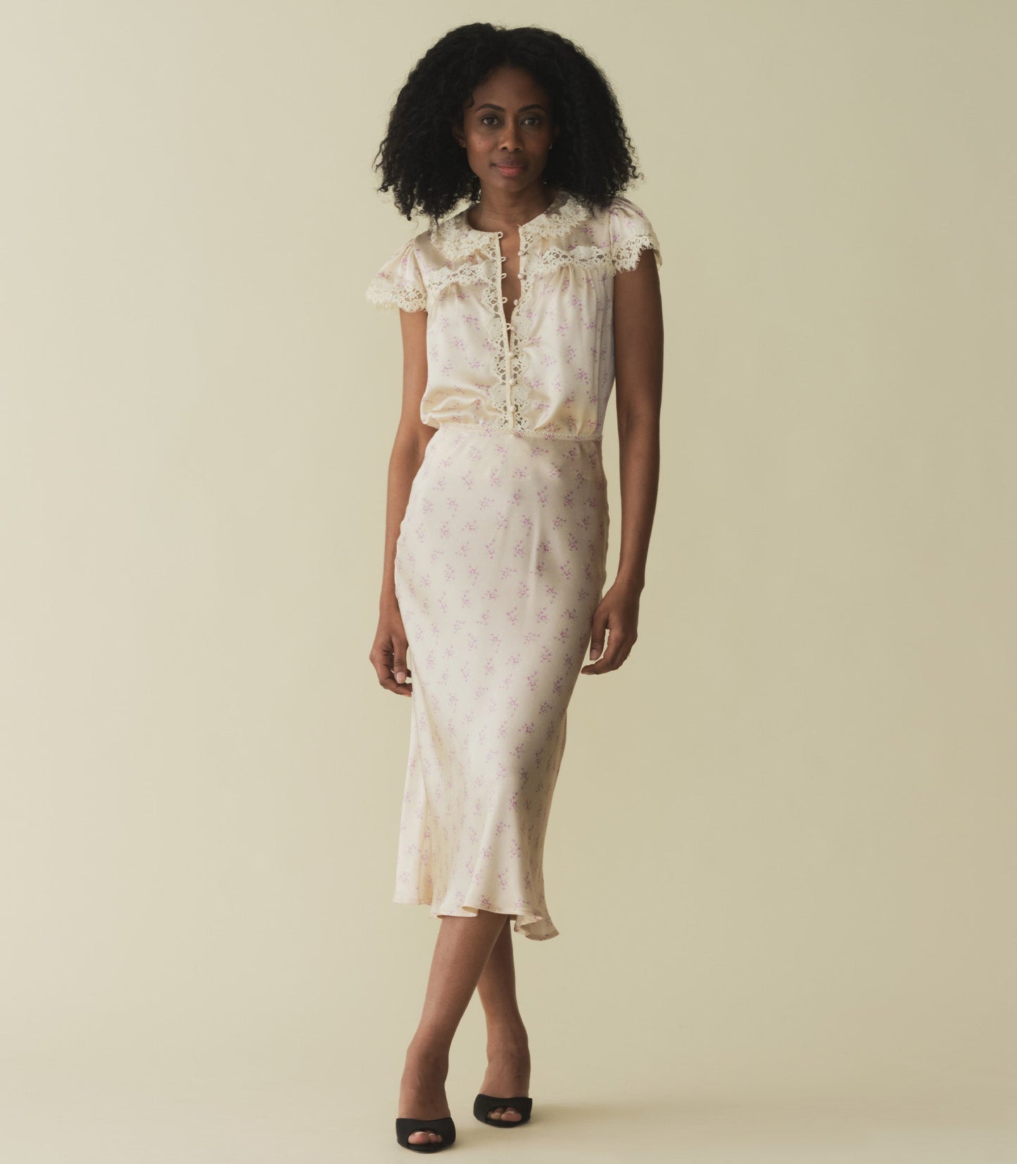HMD -- JOSEPHINE TOP -- ROSE HILLSIDE HEATHER
