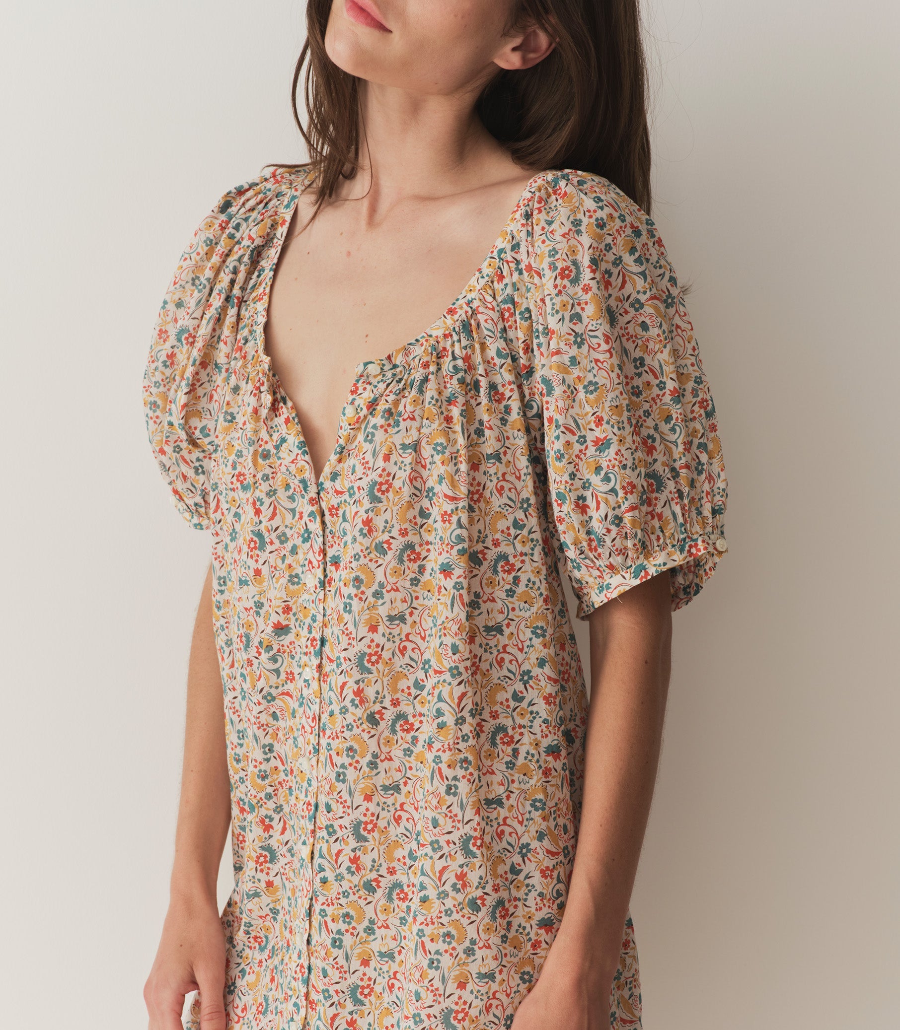 HMD -- JOSETTE DRESS -- WILD CLOVER FLORAL view 2
