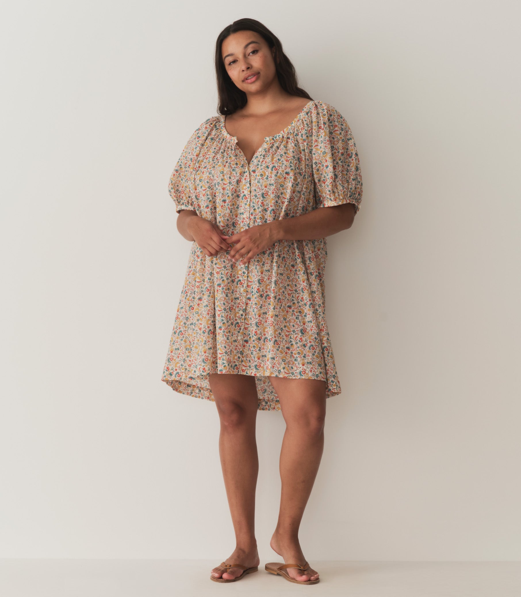 HMD -- JOSETTE DRESS -- WILD CLOVER FLORAL view 4

